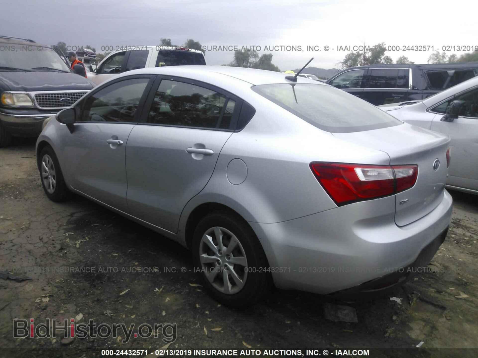 2013 KIA RIO - VIN: KNADM4A33D6122082 - Фото 3