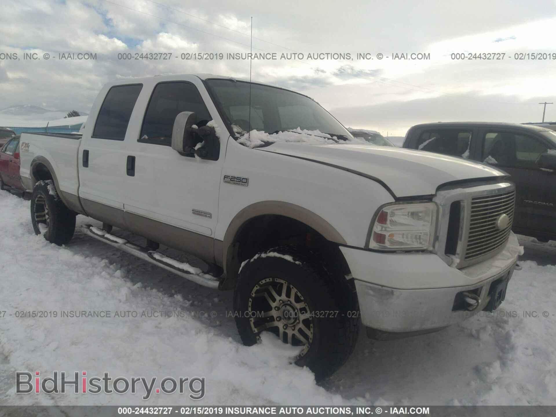 Photo 1FTSW21P76EC22562 - FORD F250 2006