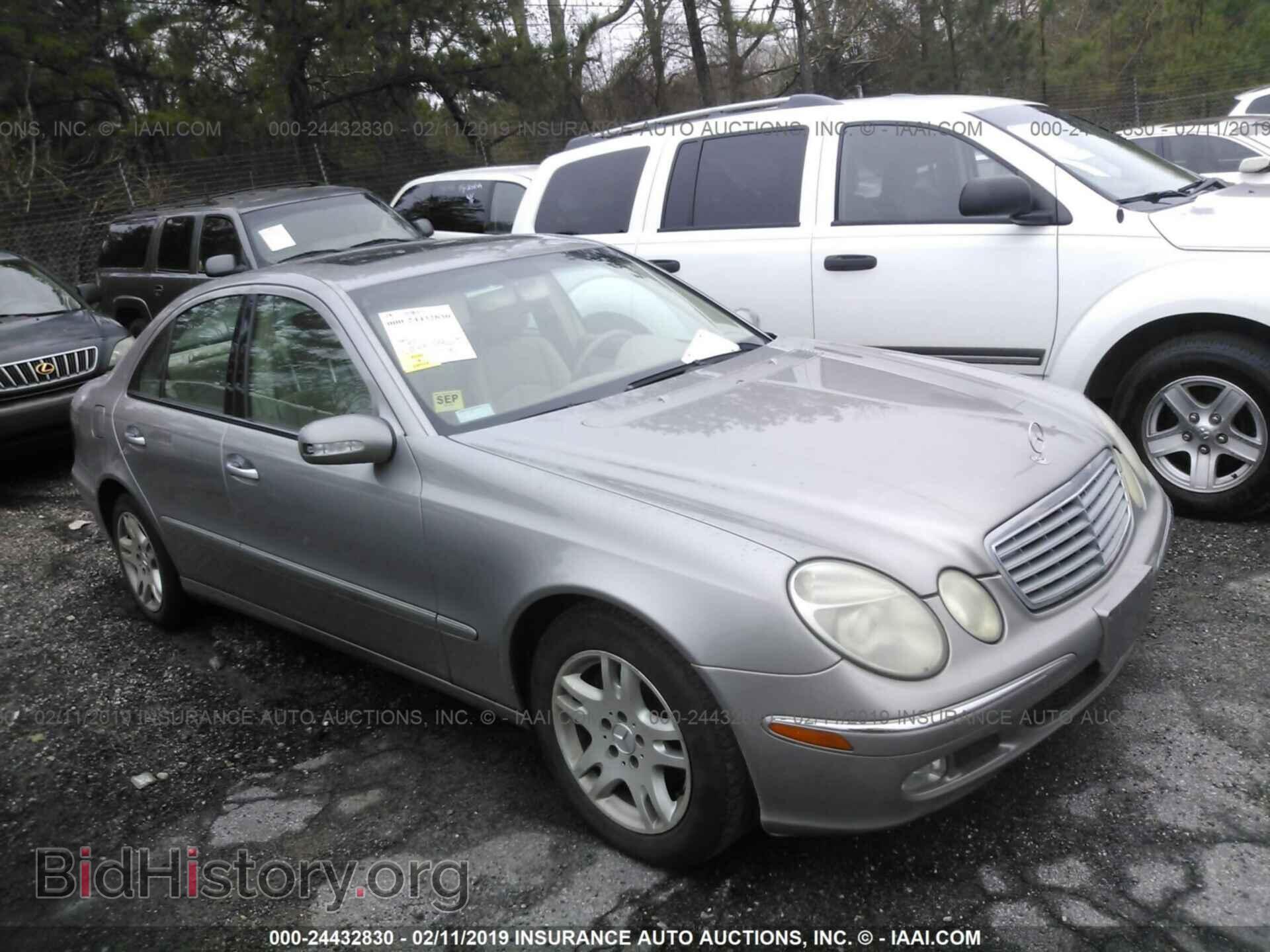 Photo WDBUF65J93A275951 - MERCEDES-BENZ E 2003