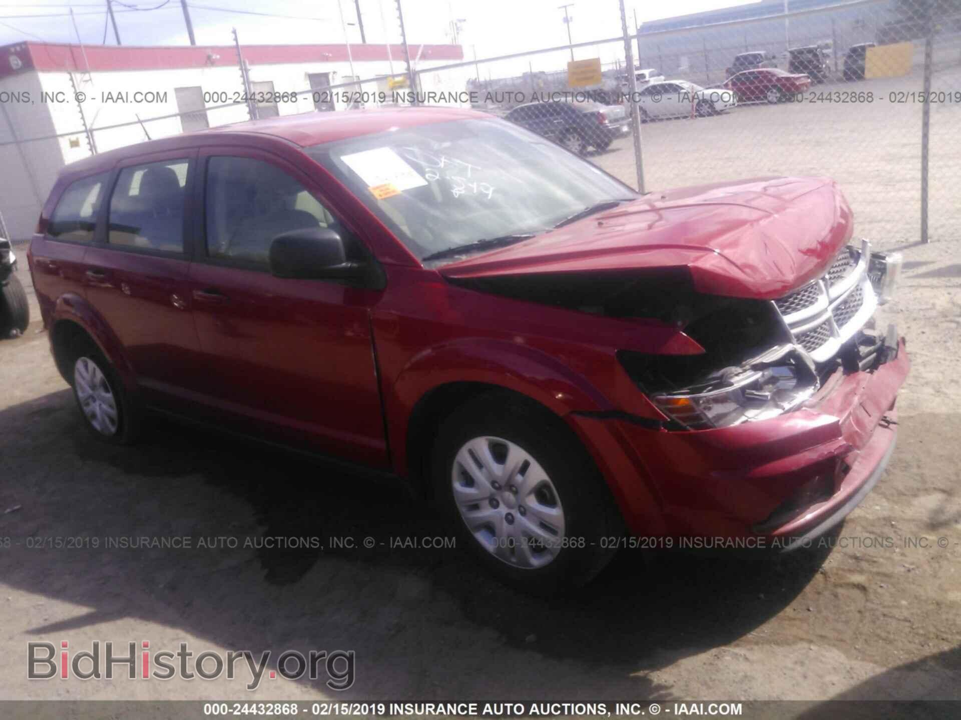 Photo 3C4PDCAB2ET160203 - DODGE JOURNEY 2014