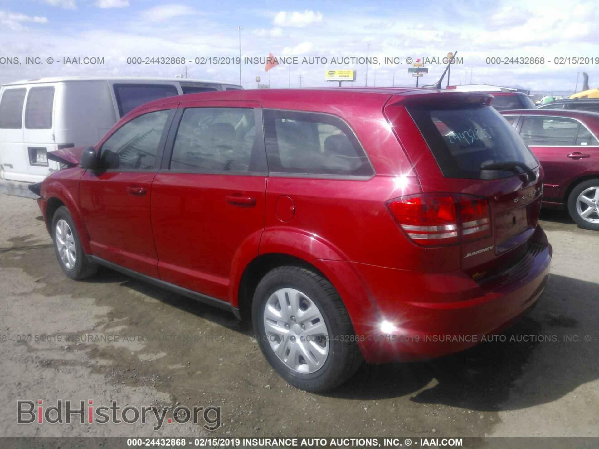2014 DODGE JOURNEY - VIN: 3C4PDCAB2ET160203 - Фото 3