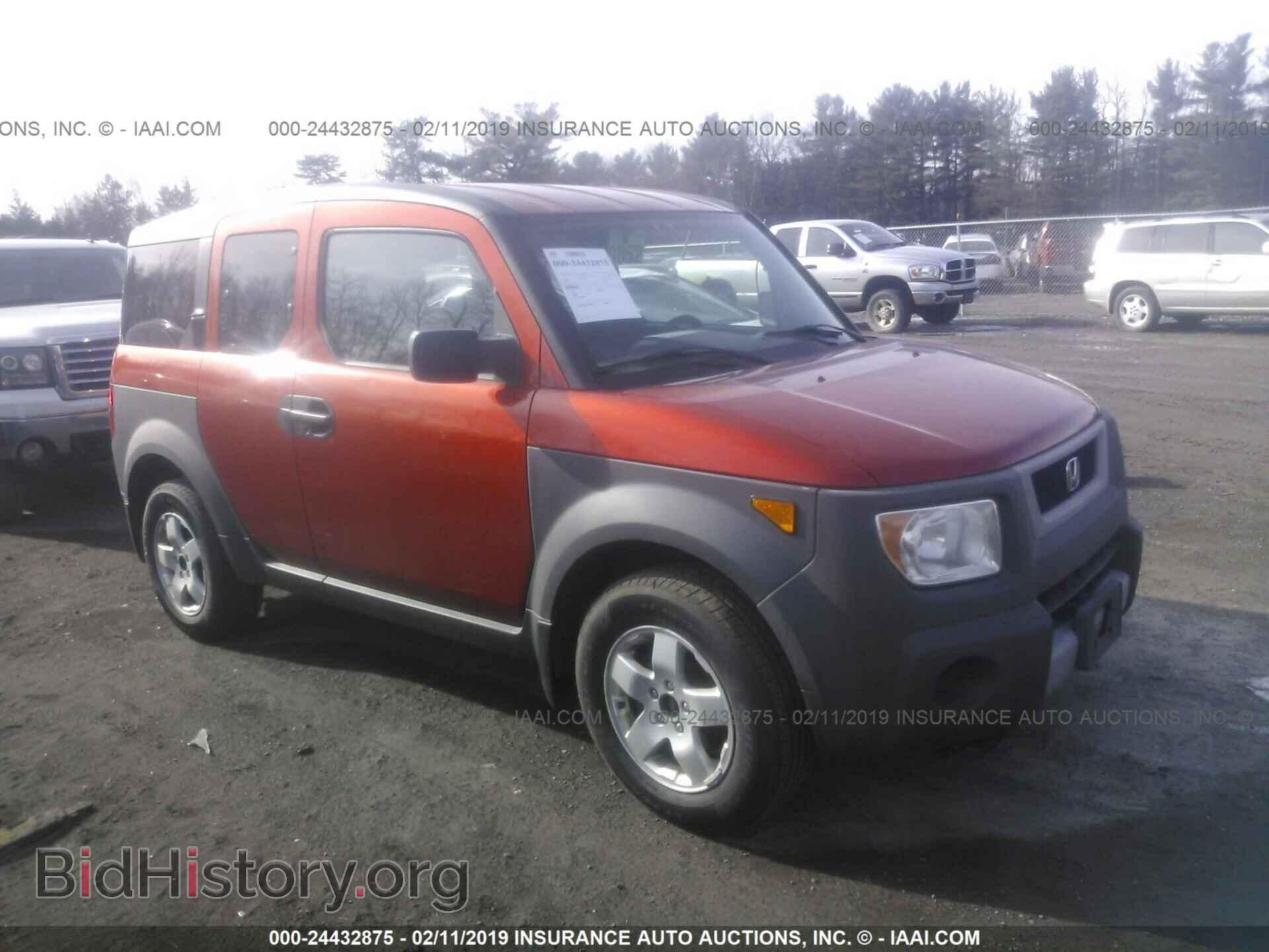 Фотография 5J6YH28573L047031 - HONDA ELEMENT 2003