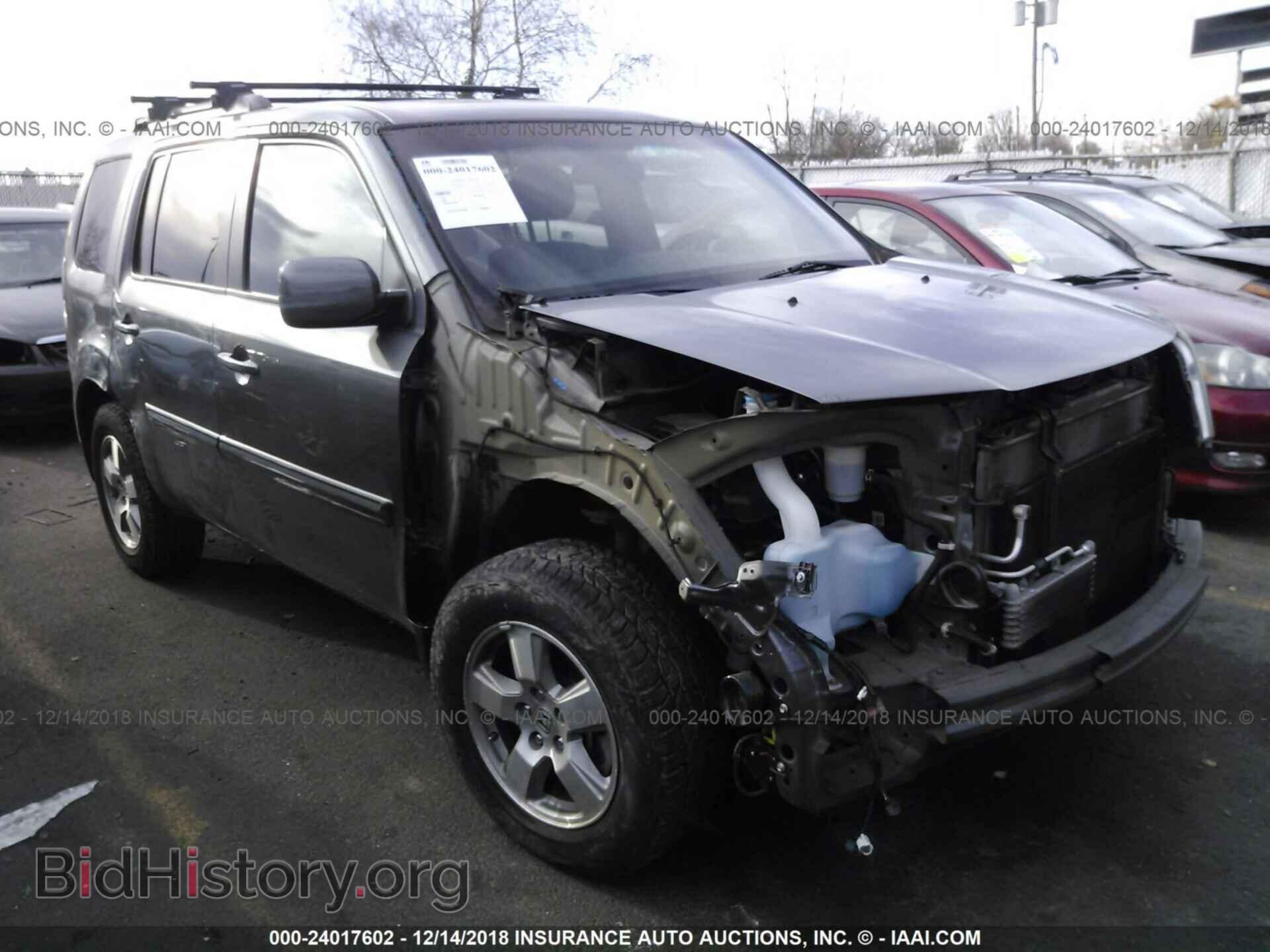 Фотография 5FNYF4H45BB013430 - HONDA PILOT 2011