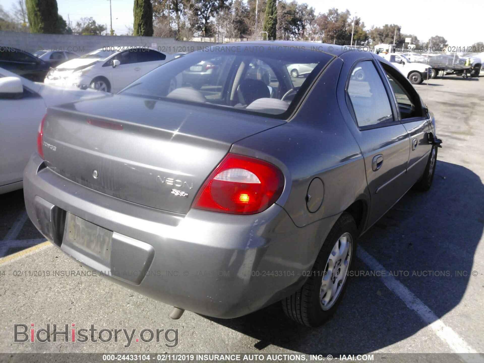 2003 DODGE NEON - VIN: 1B3AS56C73D237385 - Фото 4