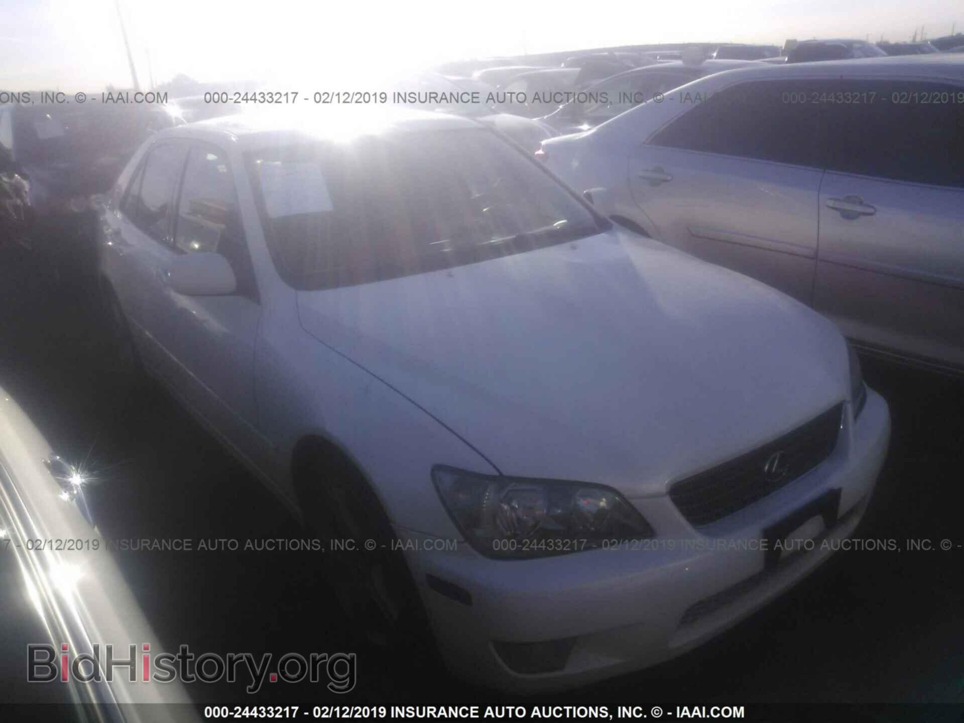 Photo JTHBD182110024669 - LEXUS IS 2001