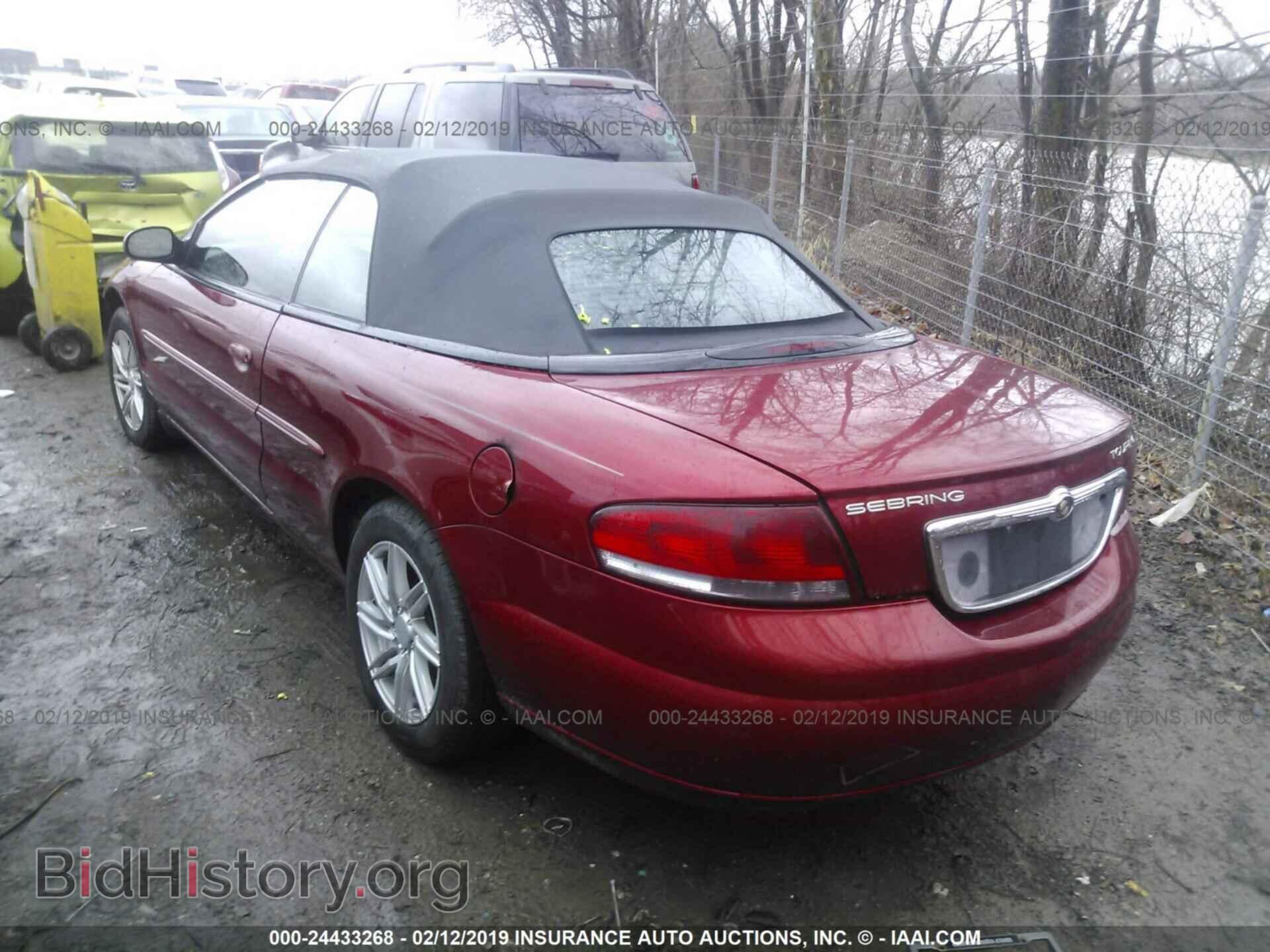2004 CHRYSLER SEBRING - VIN: 1C3EL55R94N267975 - Фото 3