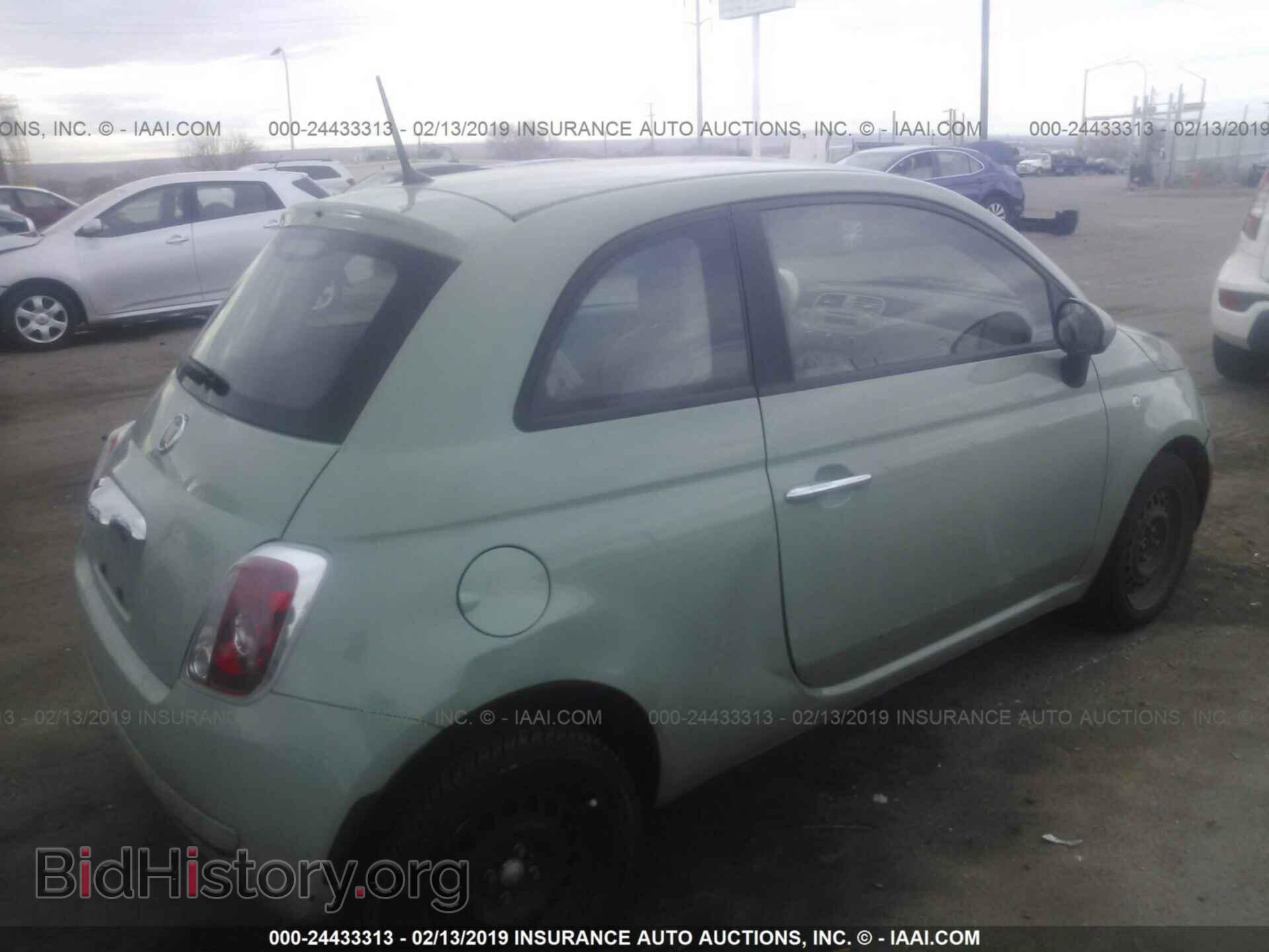 2013 FIAT 500 - VIN: 3C3CFFAR7DT513481 - Фото 4
