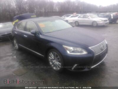 2013 Lexus LS 460, blue — VIN JTHCL5EF9D5017403, IAAI
