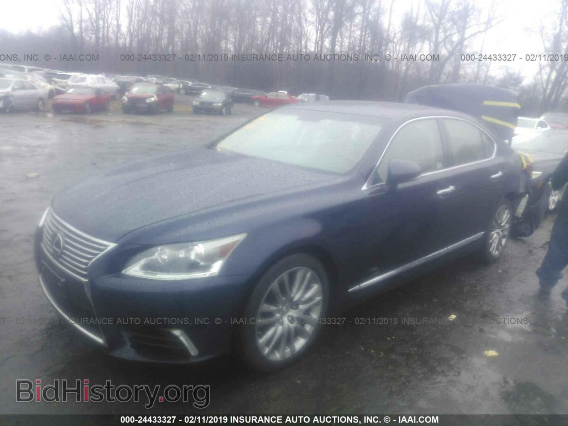 2013 LEXUS LS - VIN: JTHCL5EF9D5017403 - Фото 2