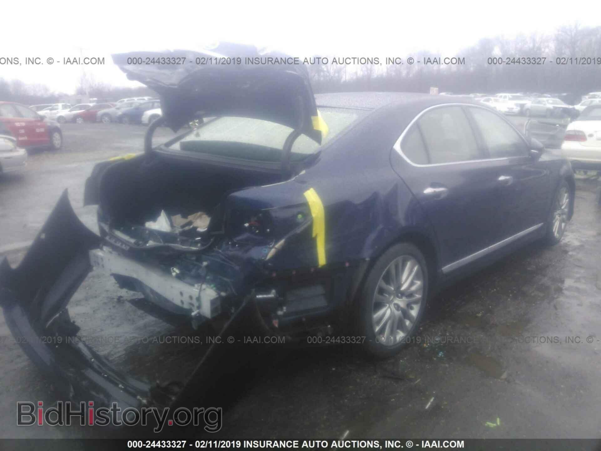 2013 LEXUS LS - VIN: JTHCL5EF9D5017403 - Фото 4