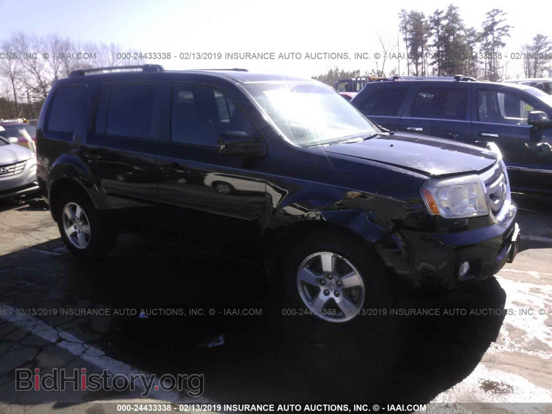 Photo 5FNYF3H65AB013535 - HONDA PILOT 2010