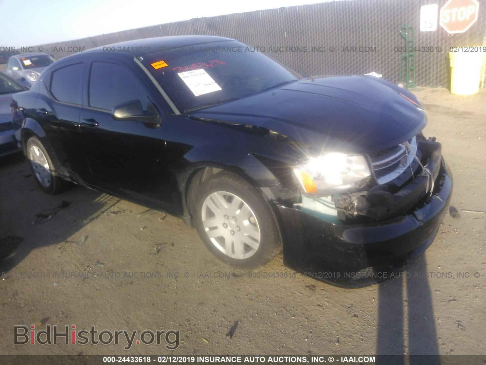 Фотография 1C3CDZAB5EN140372 - DODGE AVENGER 2014