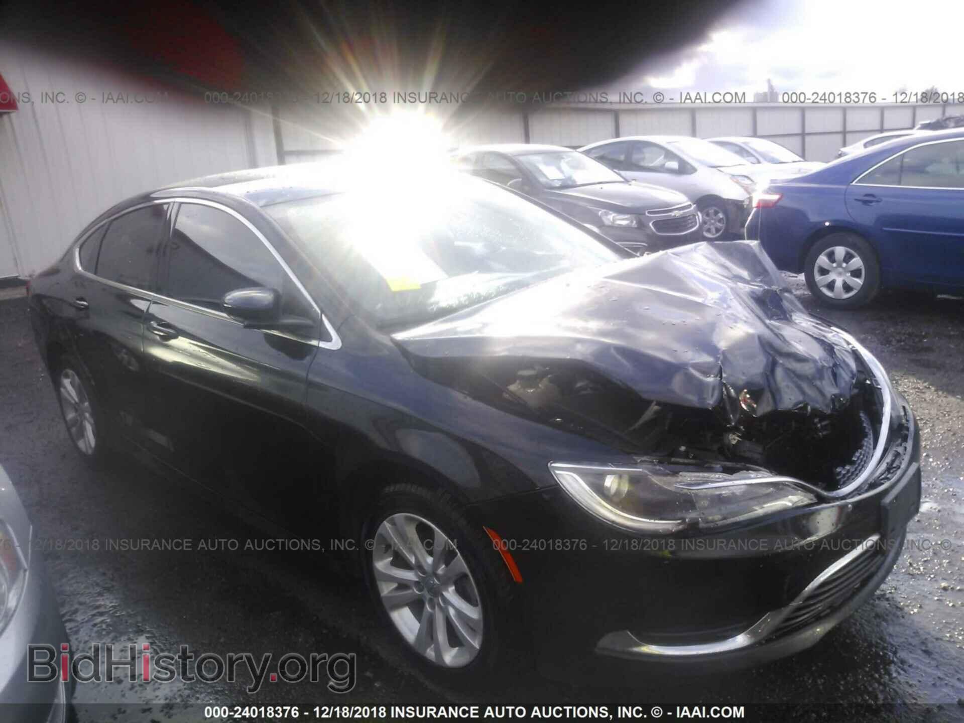 Photo 1C3CCCAB1FN724012 - CHRYSLER 200 2015