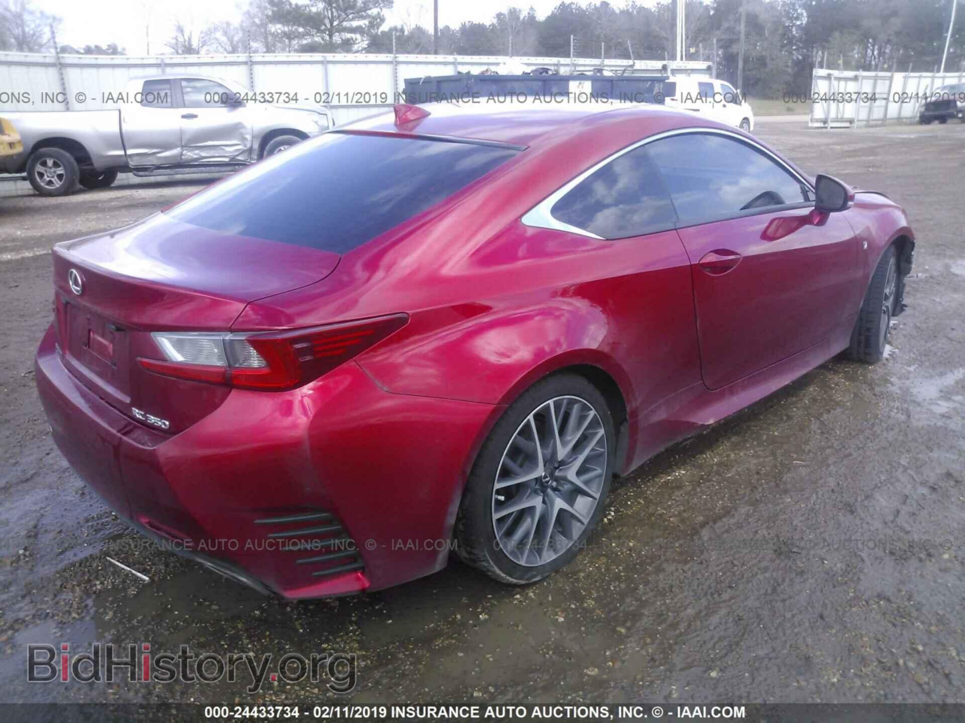 2016 LEXUS RC - VIN: JTHHE5BC6G5012237 - Фото 4