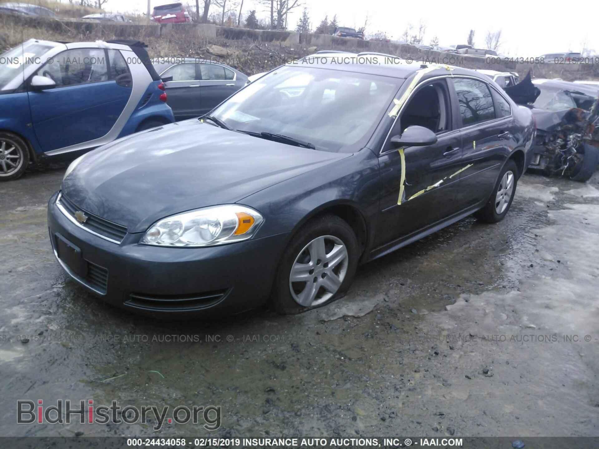 2011 CHEVROLET IMPALA - VIN: 2G1WF5EK3B1152127 - Фото 2