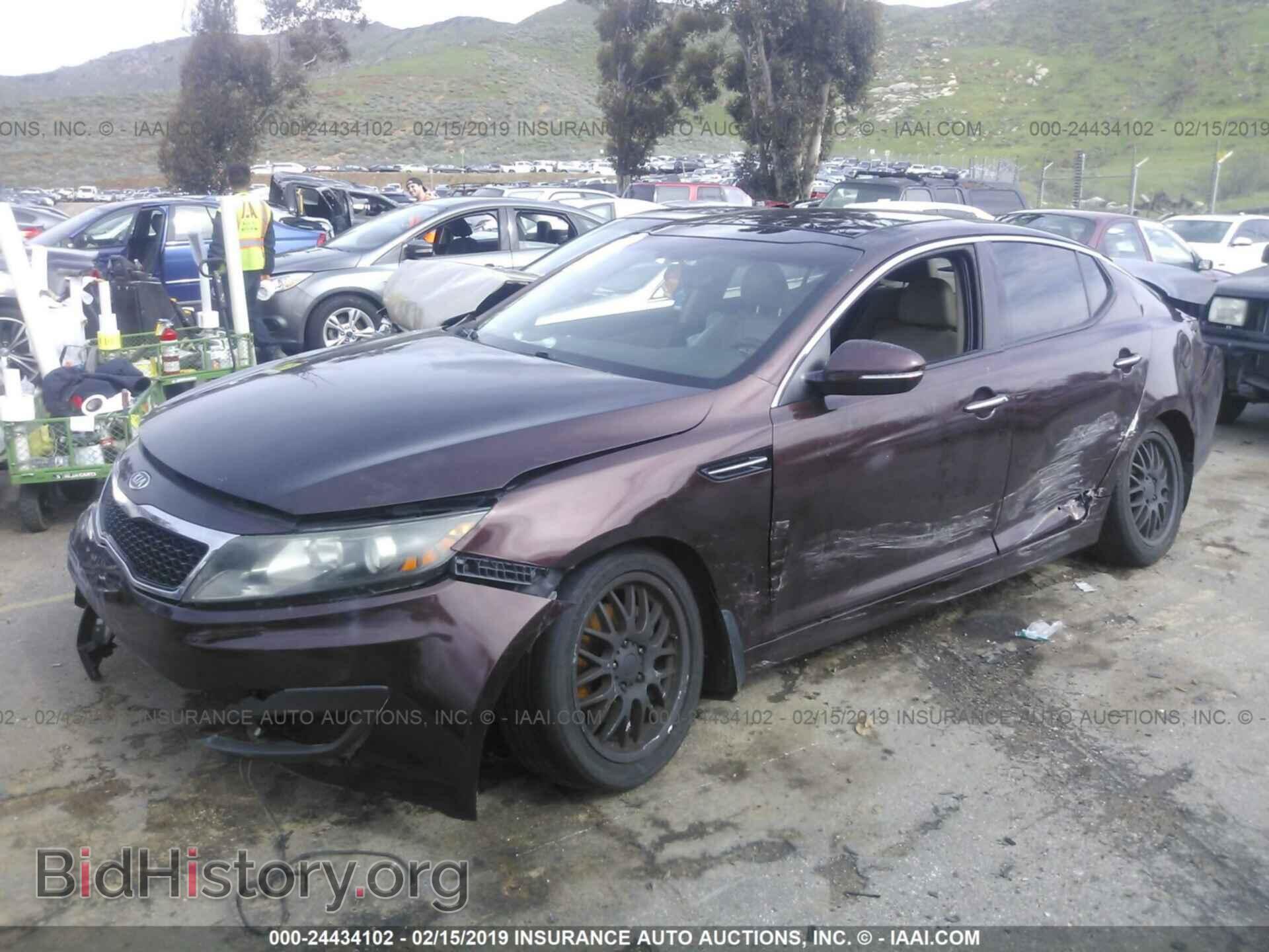 2011 KIA OPTIMA - VIN: KNAGN4A70B5099442 - Фото 2