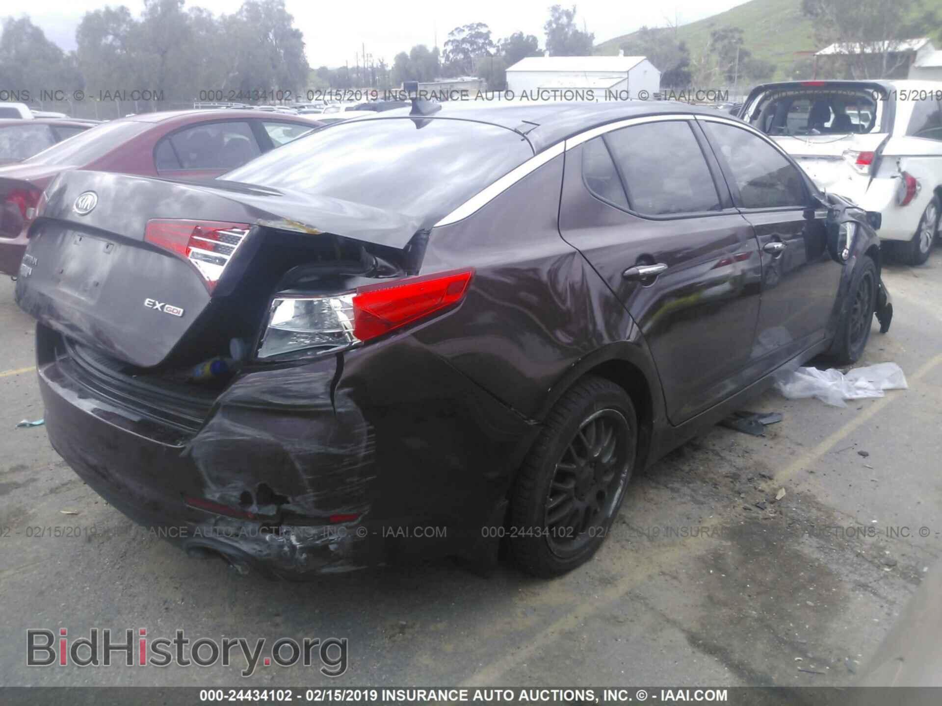 2011 KIA OPTIMA - VIN: KNAGN4A70B5099442 - Фото 4