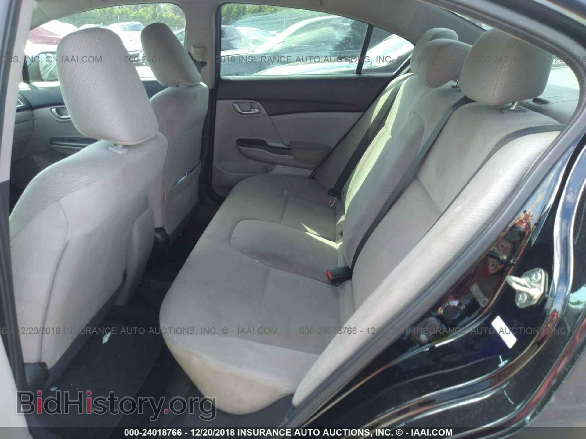 2013 HONDA CIVIC - VIN: 19XFB2F5XDE068676 - Фото 8