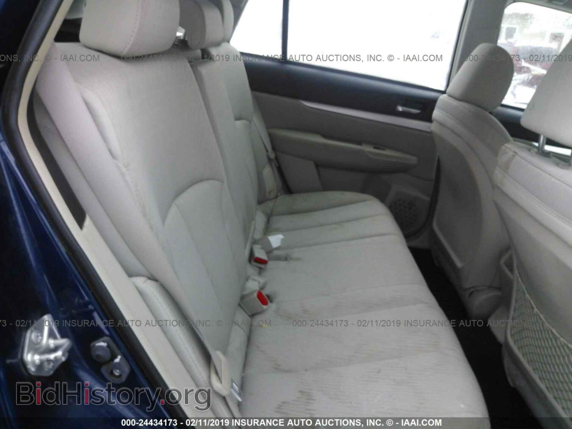 2011 SUBARU OUTBACK - VIN: 4S4BRBAC2B3314569 - Фото 8