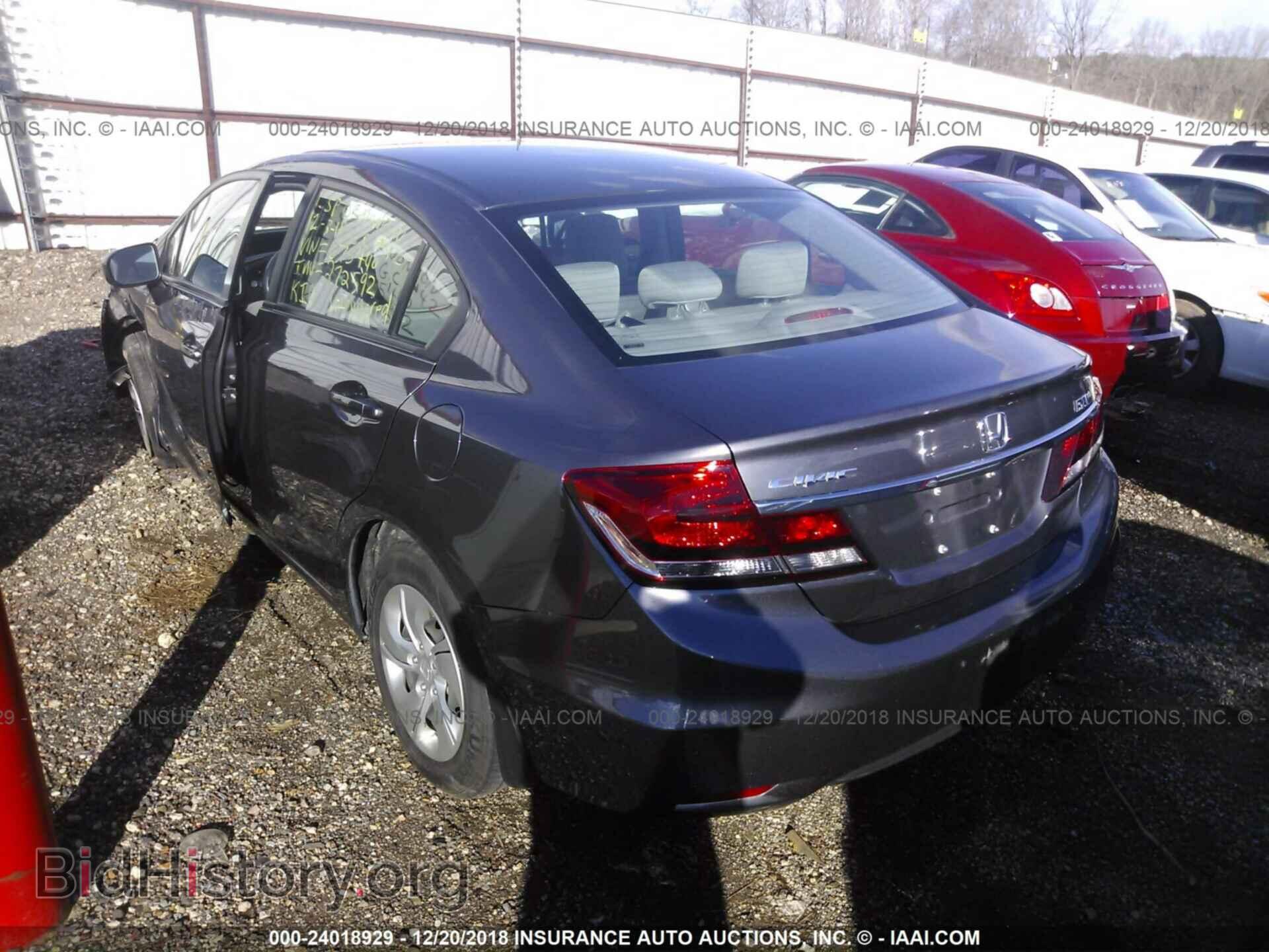 2014 HONDA CIVIC - VIN: 19XFB2F53EE075440 - Фото 3