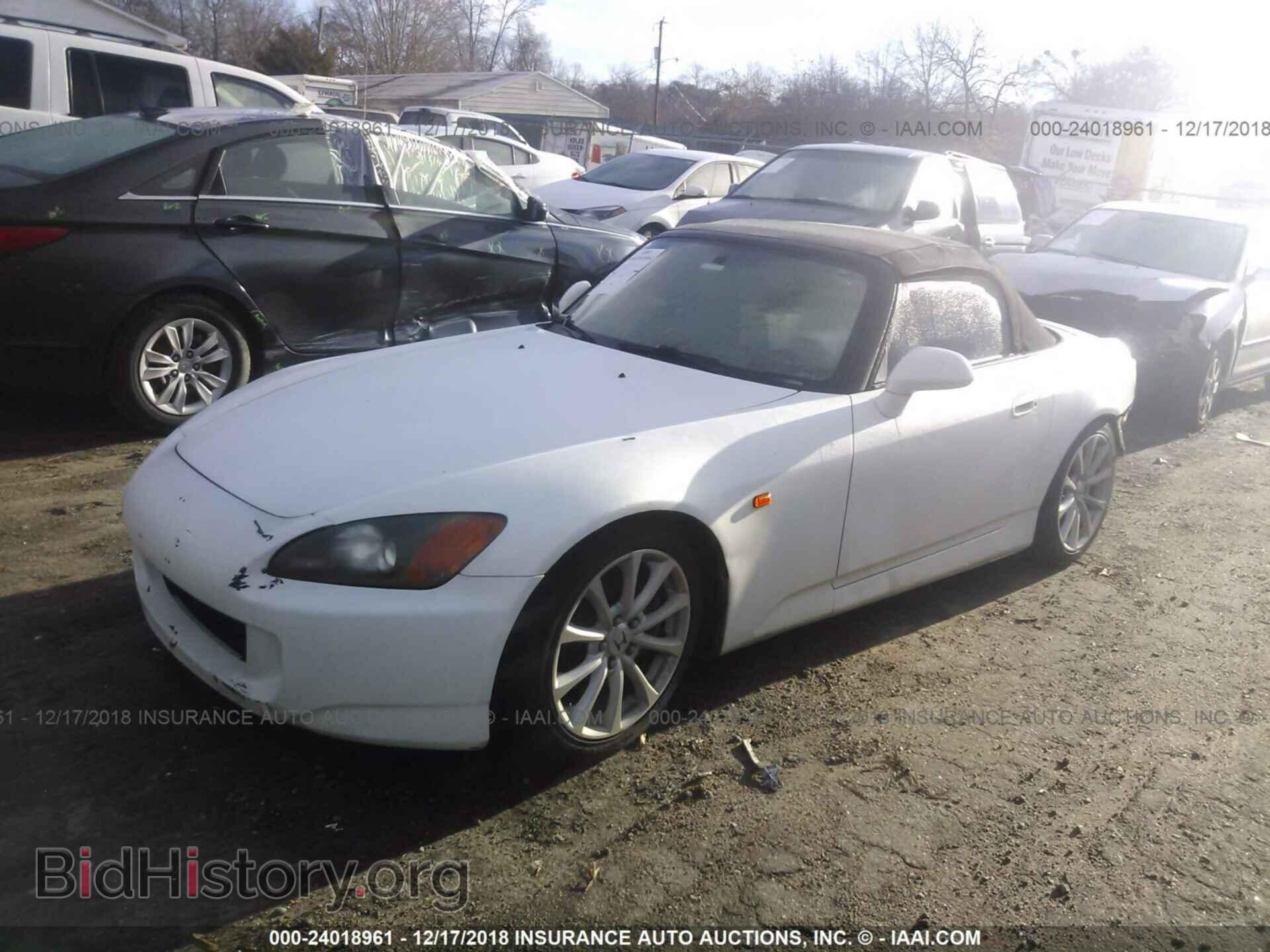 2003 HONDA S2000 - VIN: JHMAP11493T000930 - Фото 2