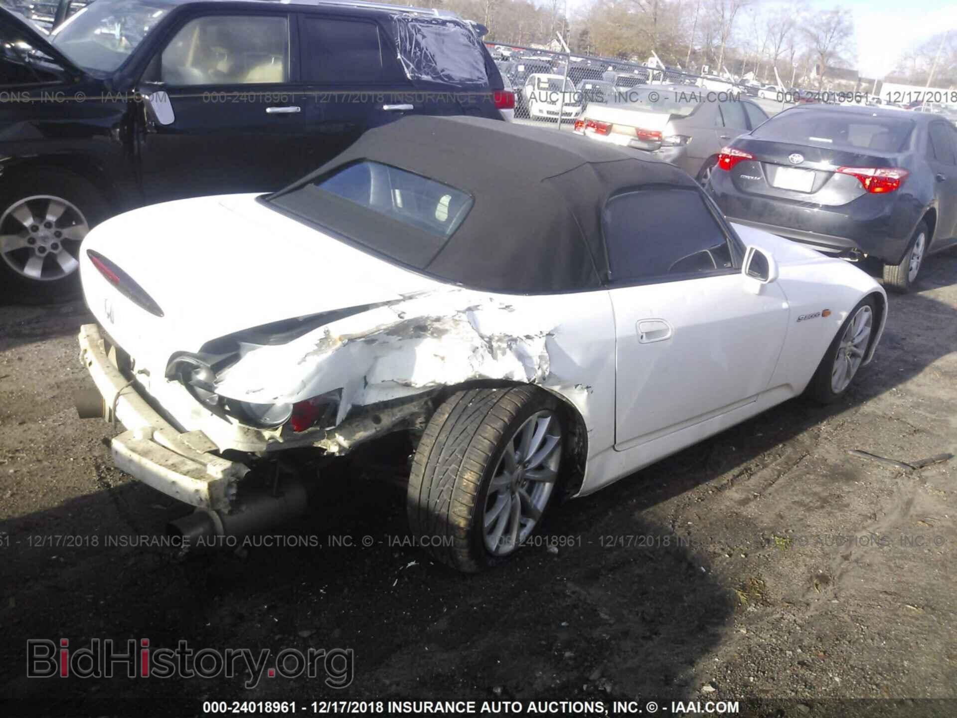 2003 HONDA S2000 - VIN: JHMAP11493T000930 - Фото 4