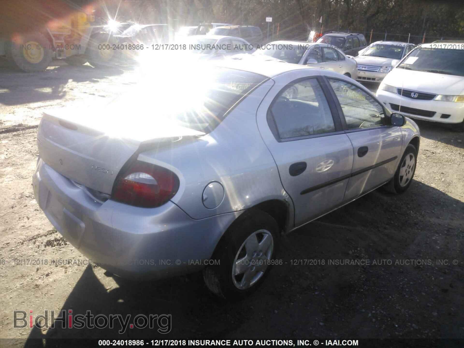 2005 DODGE NEON - VIN: 1B3ES26C15D109436 - Фото 4