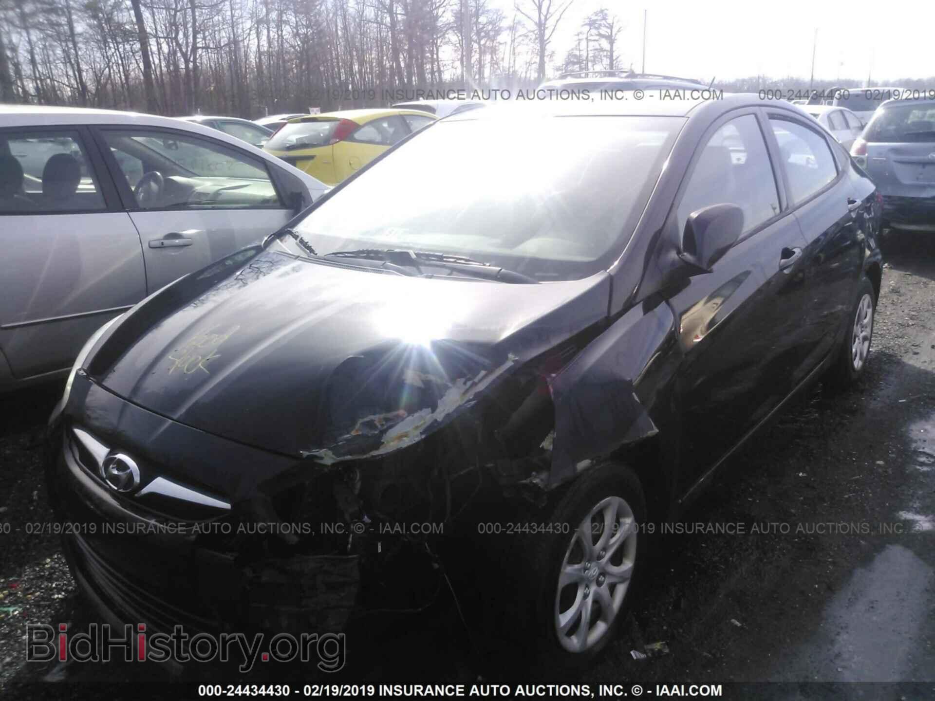 2012 HYUNDAI ACCENT - VIN: KMHCT4AE2CU164459 - Photo 2