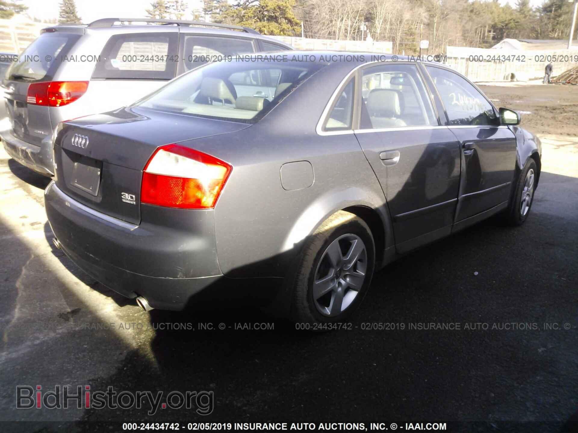 2002 AUDI A4 - VIN: WAULT68E12A215940 - Фото 4