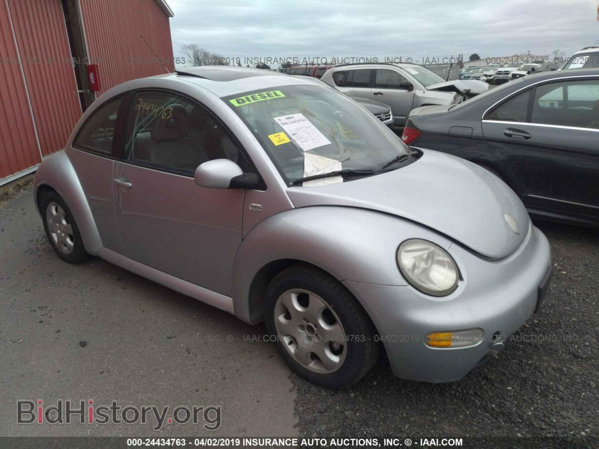 Фотография 3VWCP21CX2M427079 - VOLKSWAGEN NEW BEETLE 2002