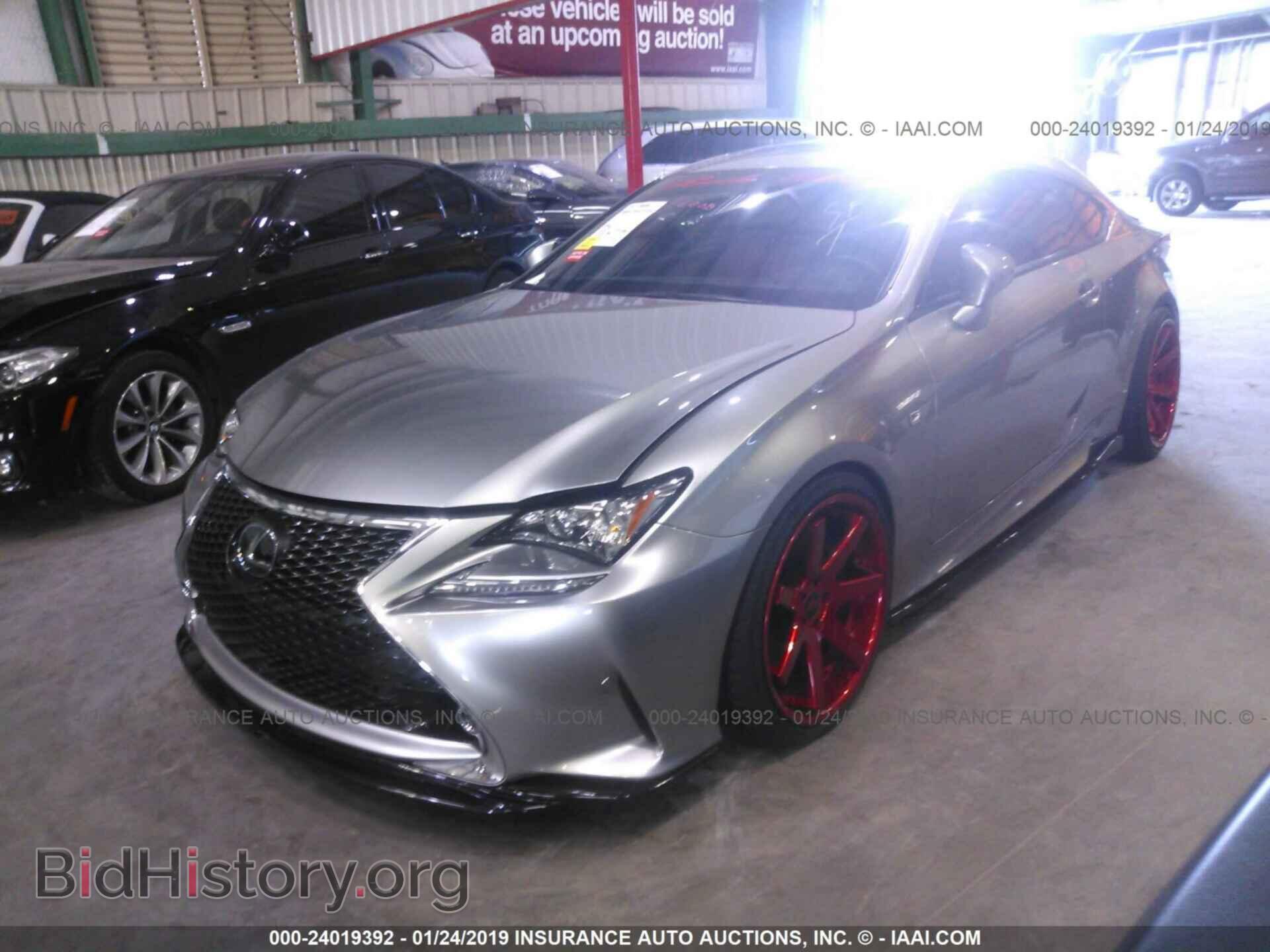 2016 LEXUS RC - VIN: JTHHE5BCXG5013181 - Фото 2
