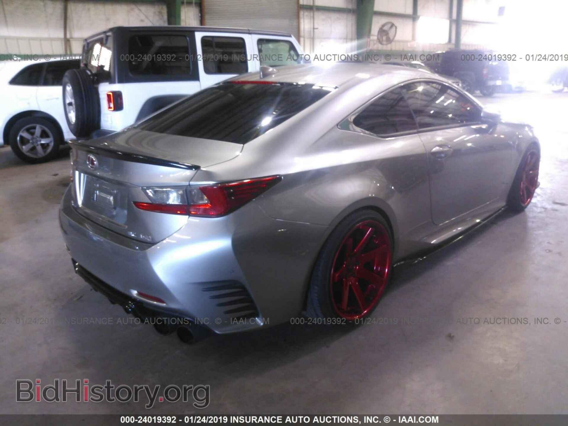 2016 LEXUS RC - VIN: JTHHE5BCXG5013181 - Фото 4