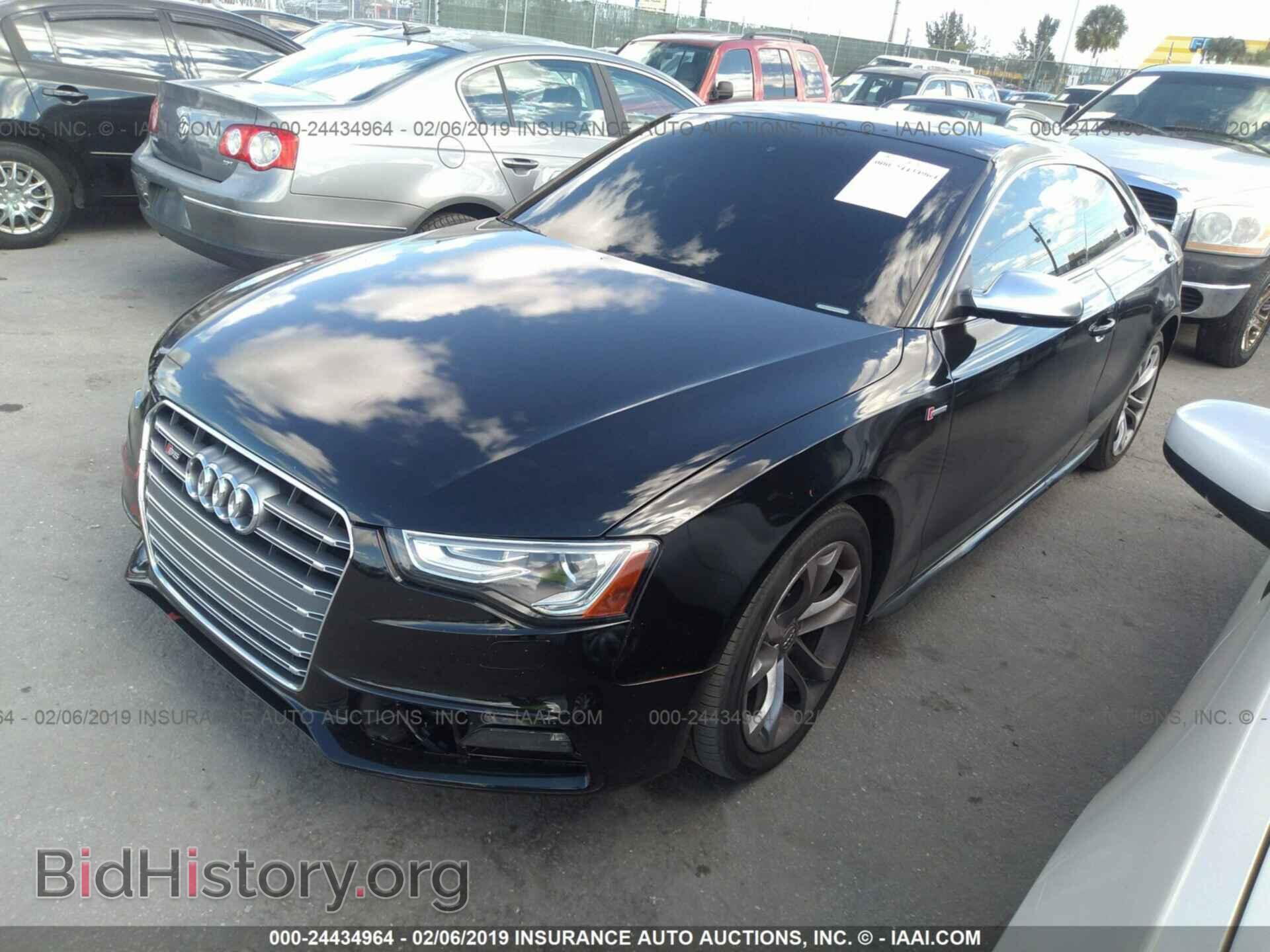 2013 AUDI S5 - VIN: WAUCGAFRXDA003554 - Photo 2