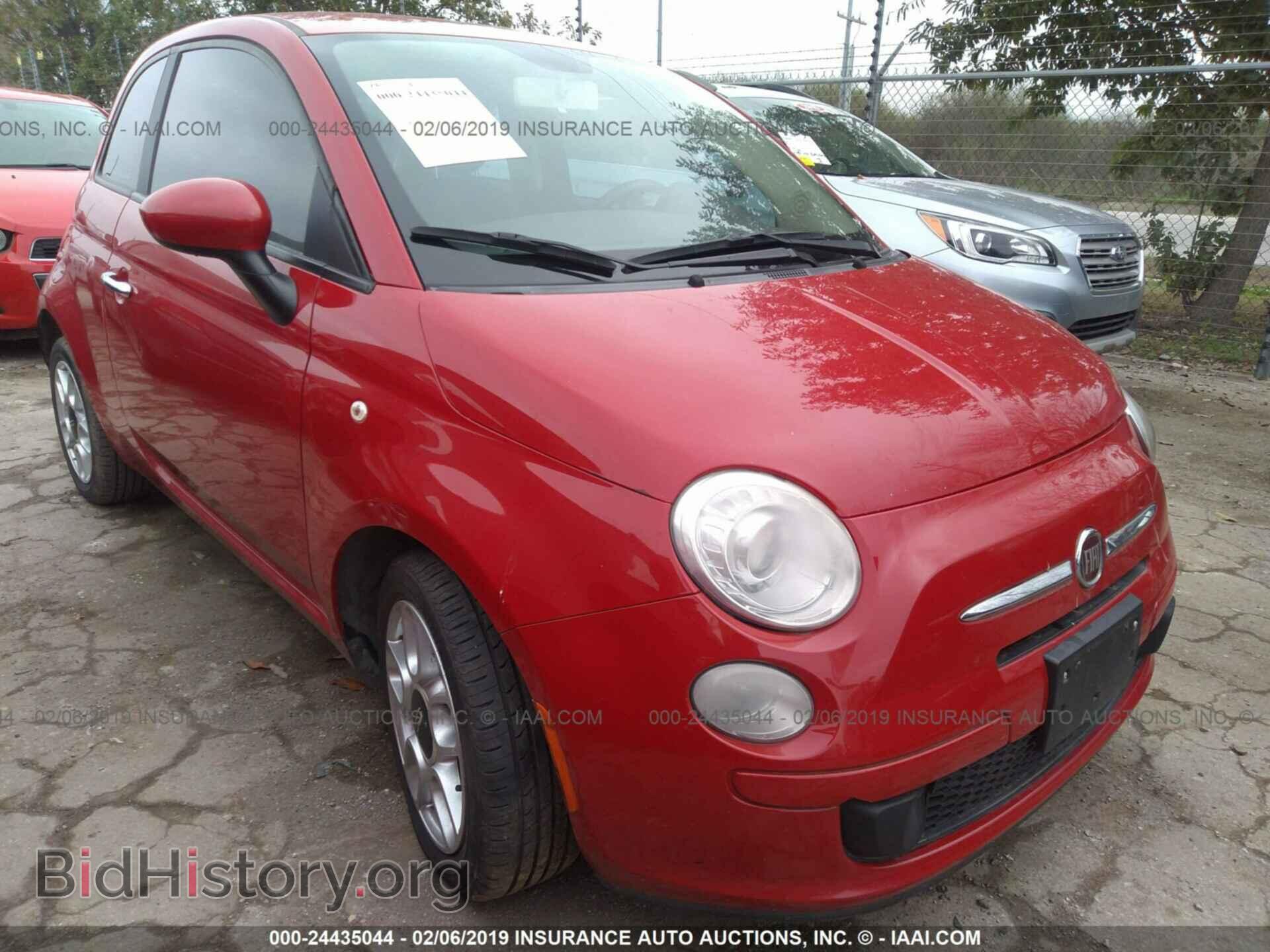 Photo 3C3CFFAR6CT125351 - FIAT 500 2012