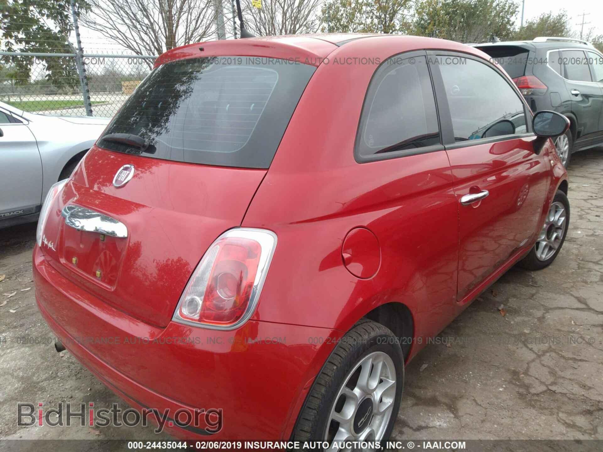 2012 FIAT 500 - VIN: 3C3CFFAR6CT125351 - Фото 4