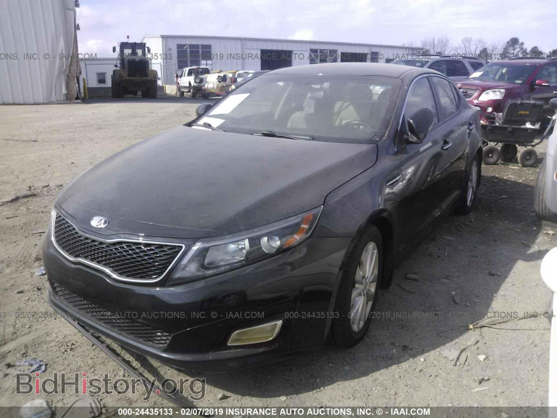 2014 KIA OPTIMA - VIN: 5XXGN4A79EG303061 - Фото 2