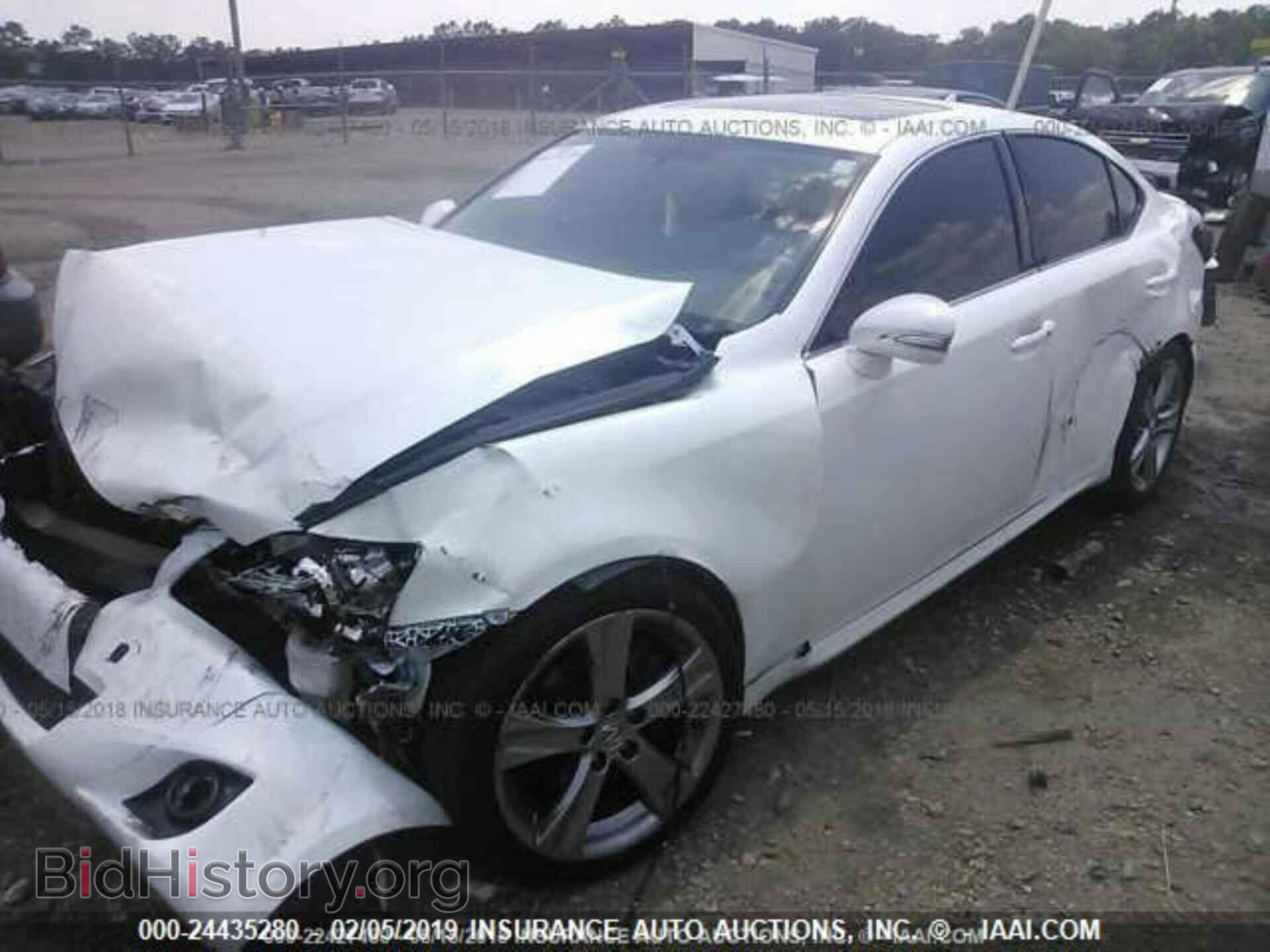 2011 LEXUS IS - VIN: JTHBF5C20B5141866 - Фото 2