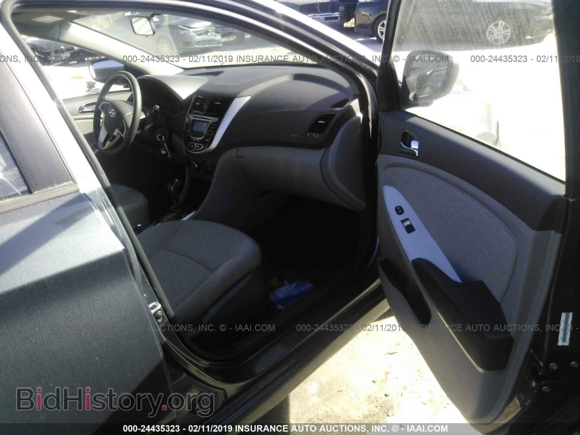 2012 HYUNDAI ACCENT - VIN: KMHCU4AEXCU078667 - Фото 5