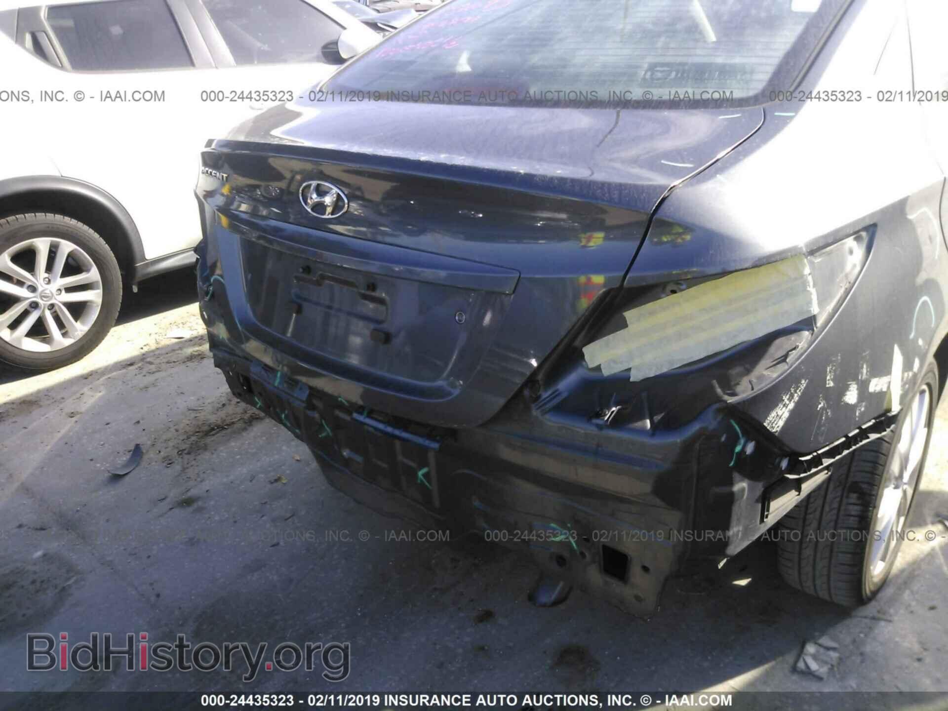 2012 HYUNDAI ACCENT - VIN: KMHCU4AEXCU078667 - Фото 6