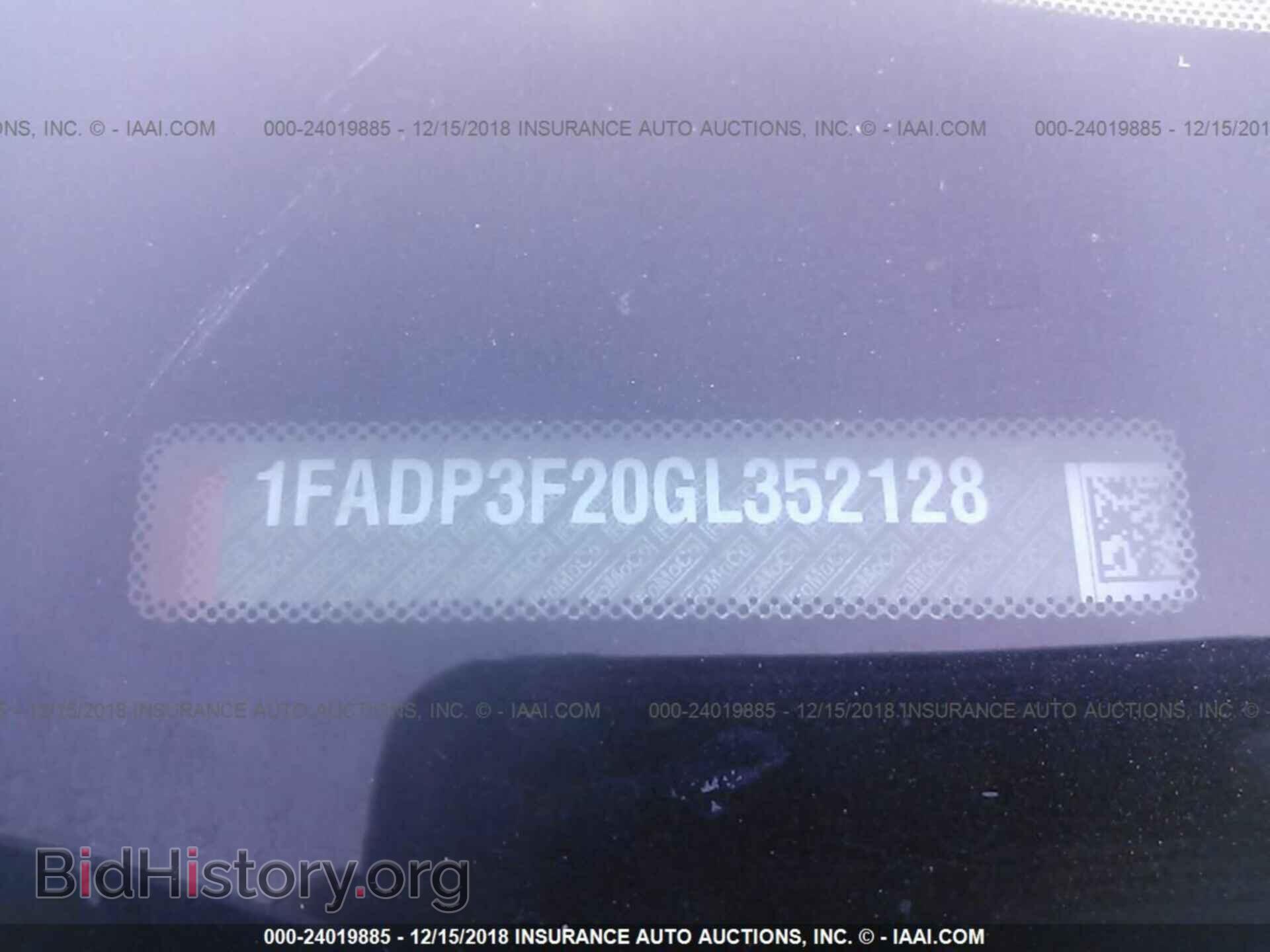 2016 FORD FOCUS - VIN: 1FADP3F20GL352128 - Фото 9