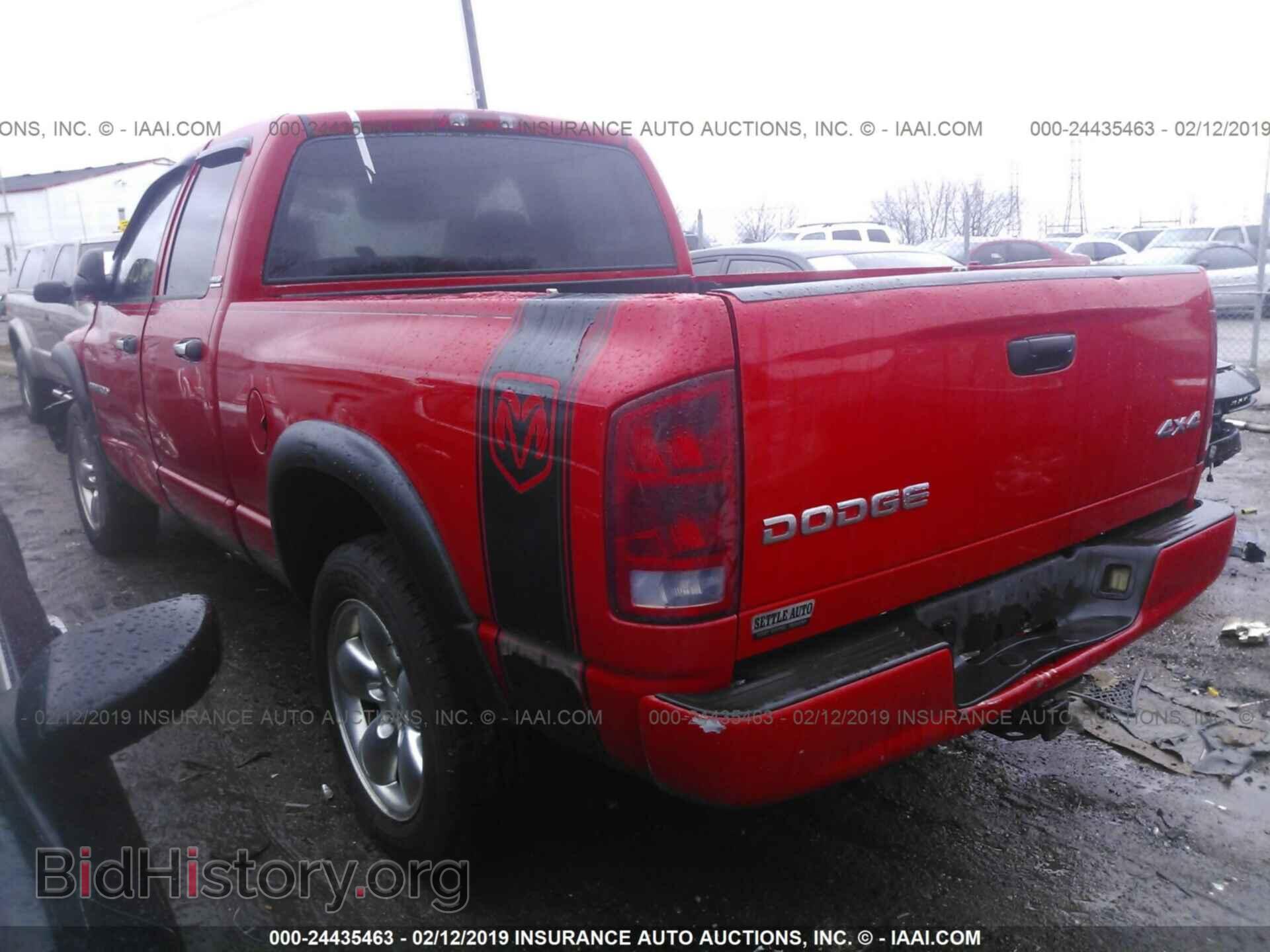 2002 DODGE RAM 1500 - VIN: 1D7HU18ZX2J161796 - Фото 3