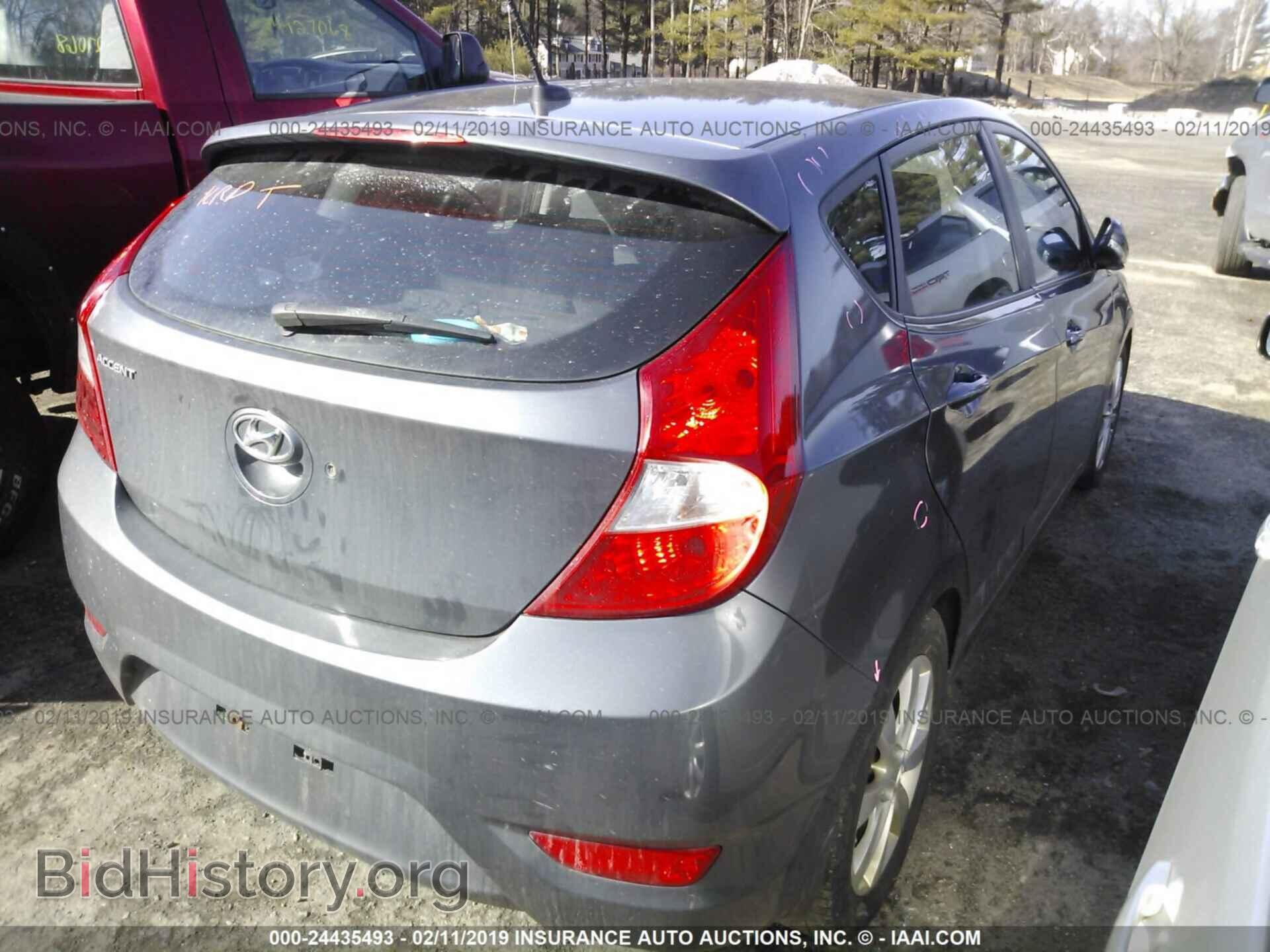 2013 HYUNDAI ACCENT - VIN: KMHCU5AE7DU089665 - Фото 4