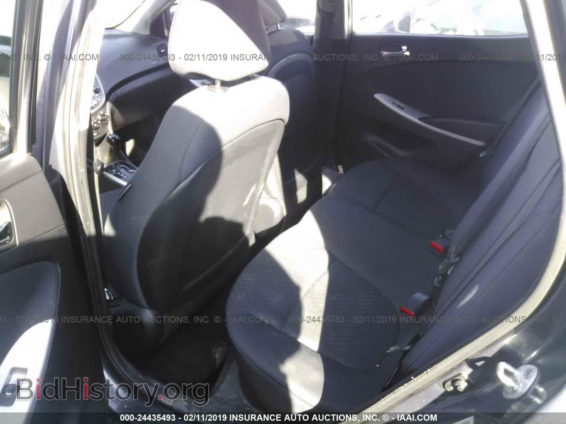 2013 HYUNDAI ACCENT - VIN: KMHCU5AE7DU089665 - Фото 8
