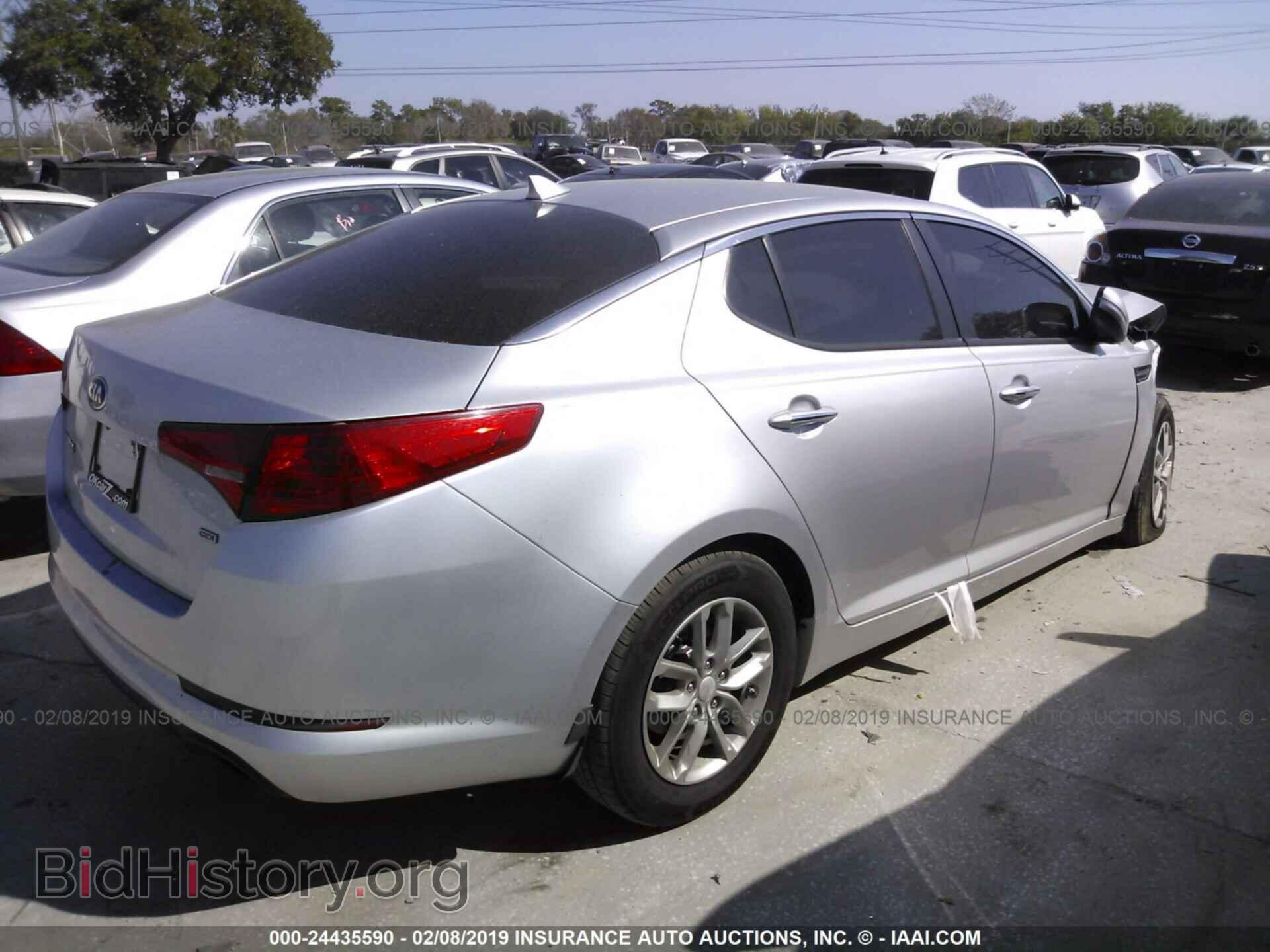 2013 KIA OPTIMA - VIN: KNAGM4A75D5376950 - Фото 4