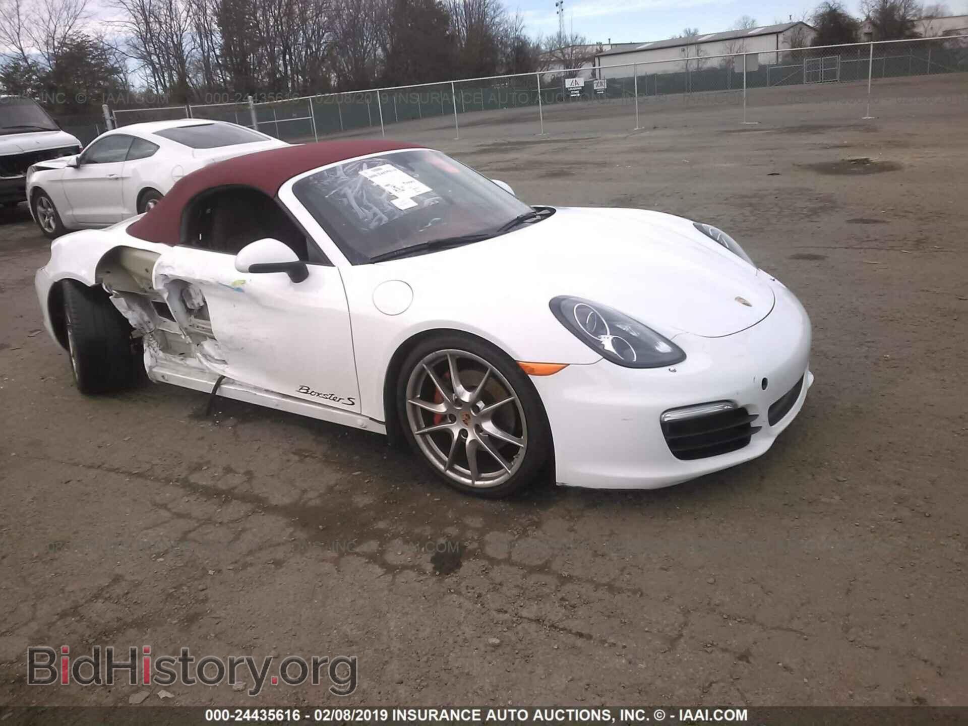 Фотография WP0CB2A85DS133712 - PORSCHE BOXSTER 2013