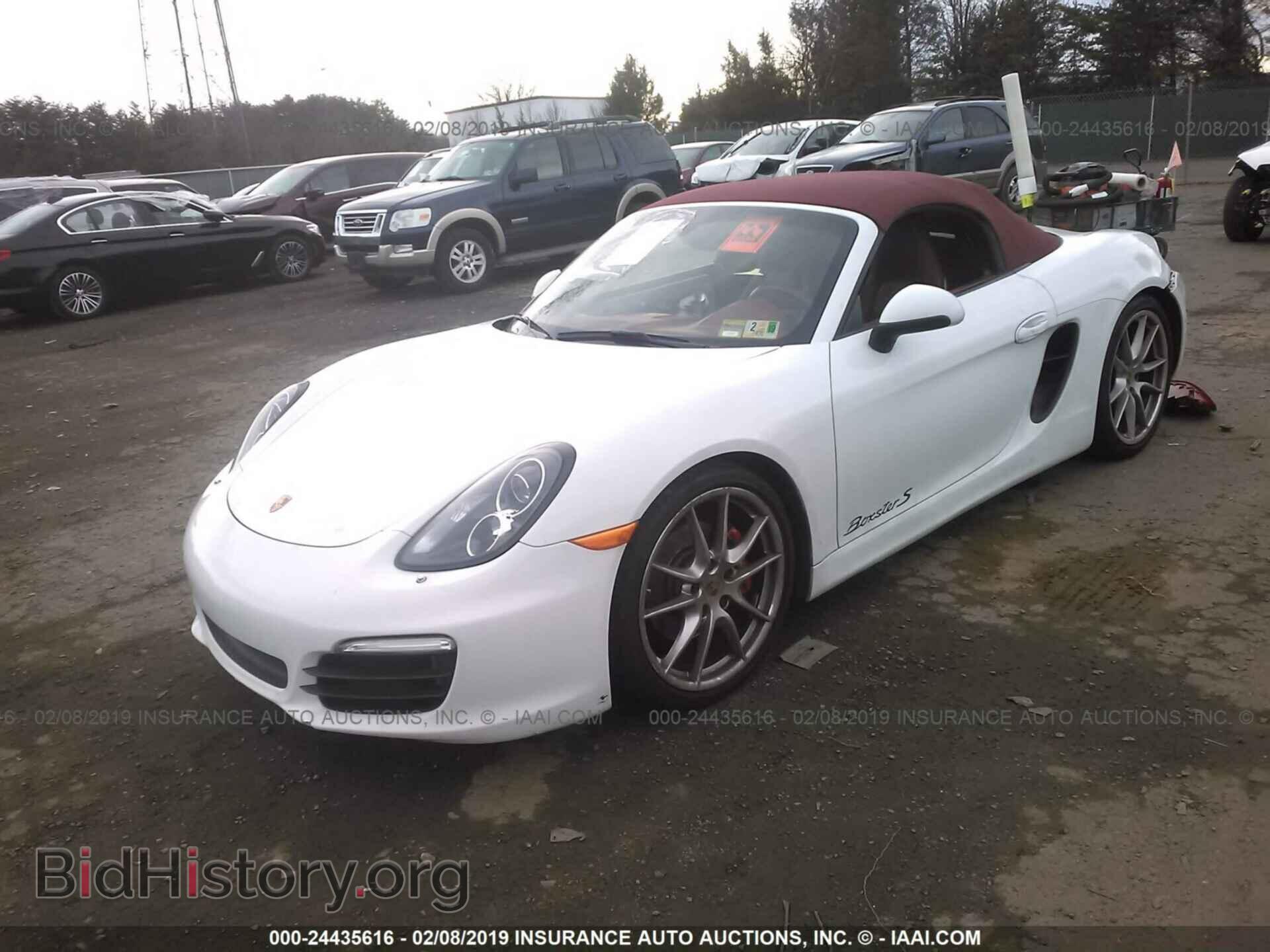 2013 PORSCHE BOXSTER - VIN: WP0CB2A85DS133712 - Фото 2