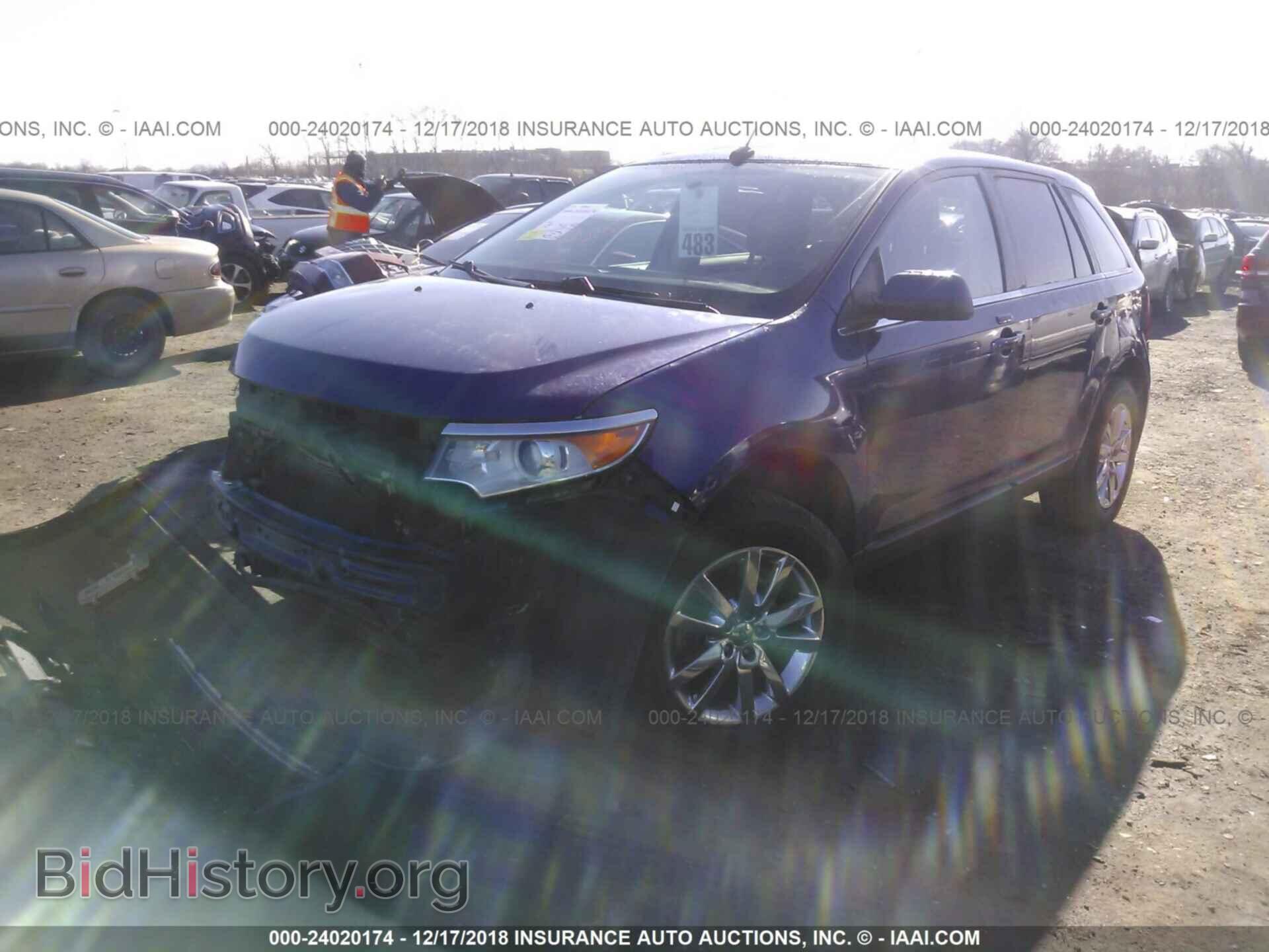 2013 FORD EDGE - VIN: 2FMDK3KC8DBA17911 - Photo 2