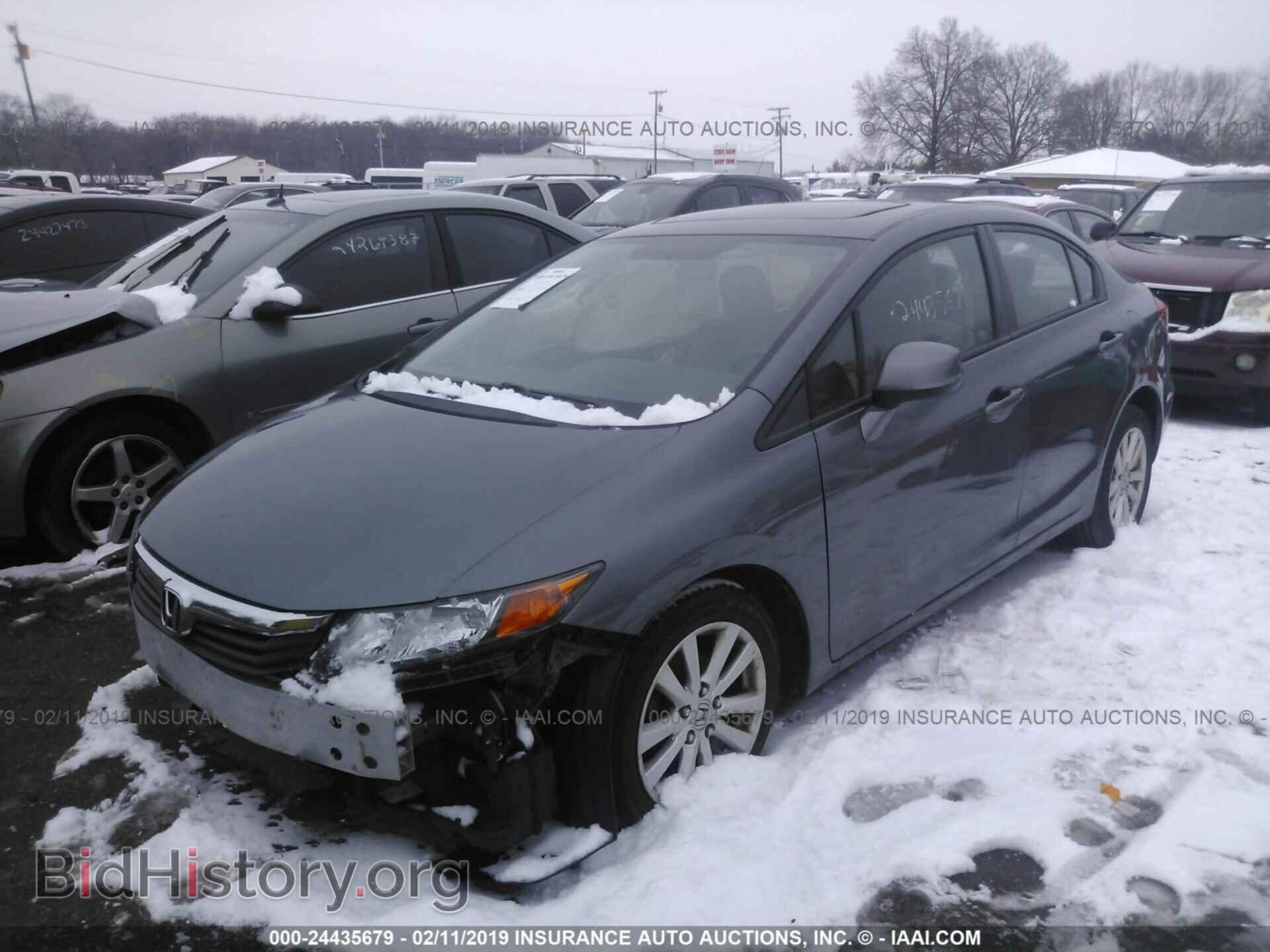 2012 HONDA CIVIC - VIN: 19XFB2F87CE033361 - Photo 2