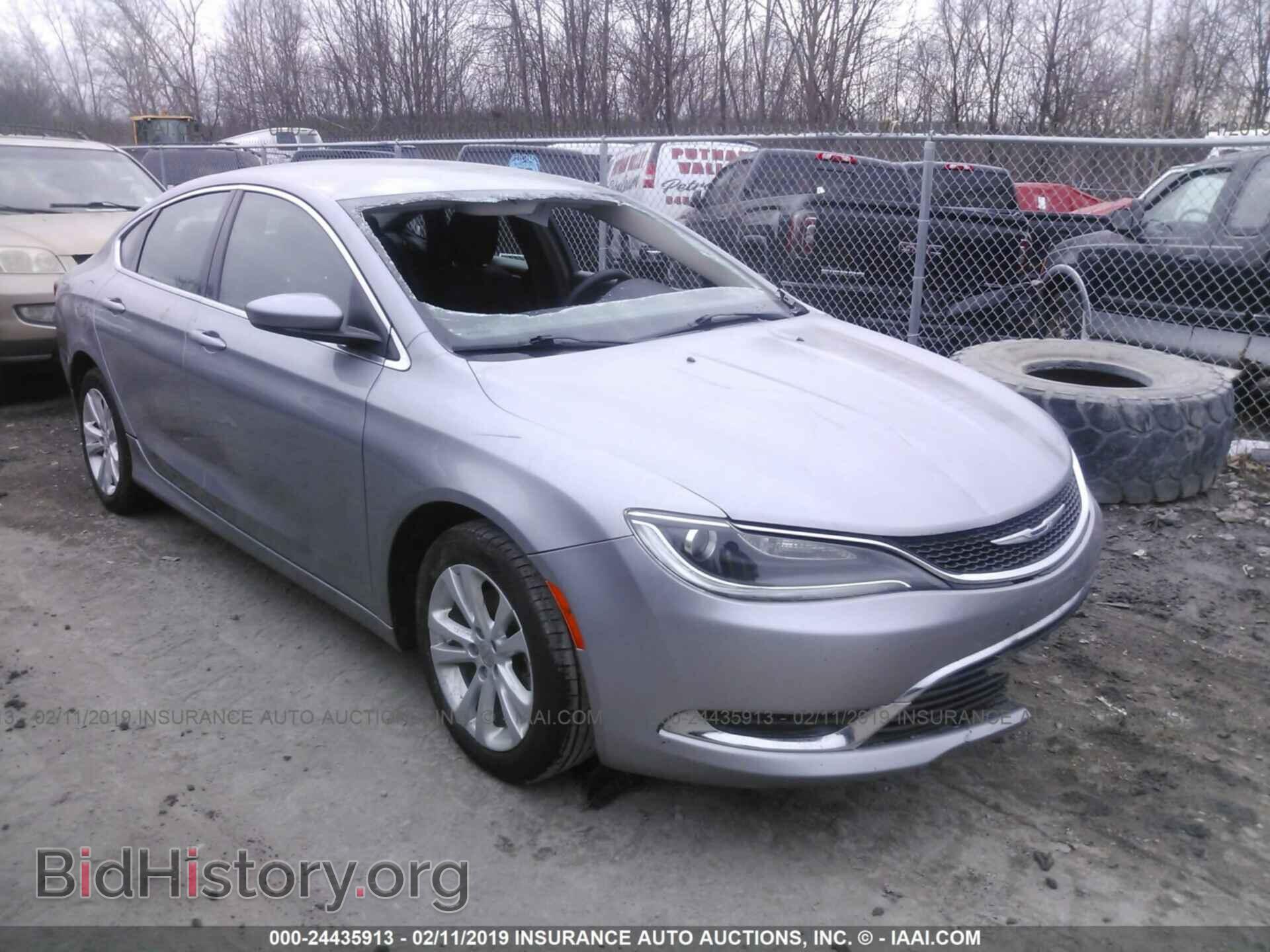 Photo 1C3CCCAB0FN639582 - CHRYSLER 200 2015
