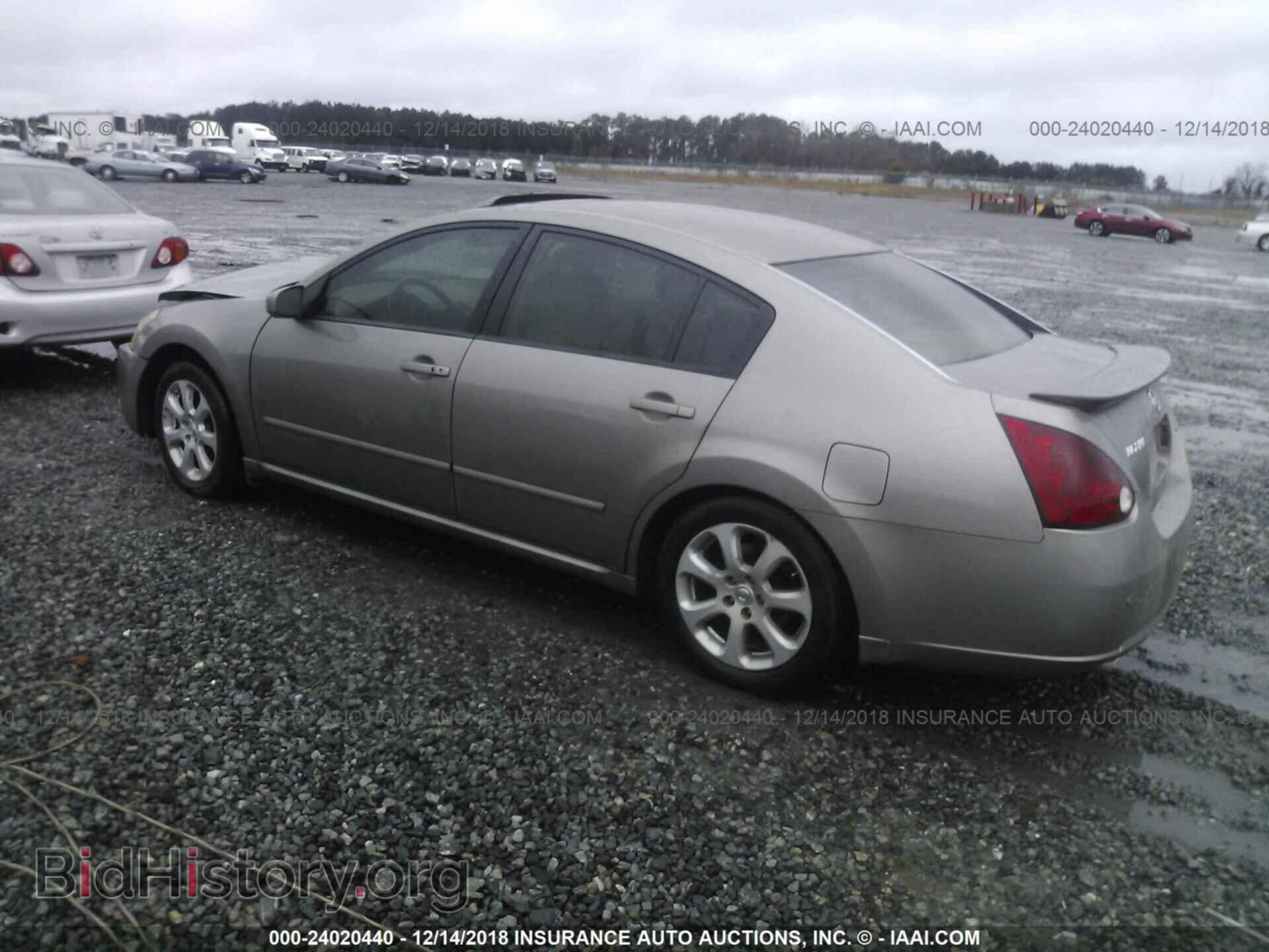 2007 NISSAN MAXIMA - VIN: 1N4BA41E97C843670 - Фото 3